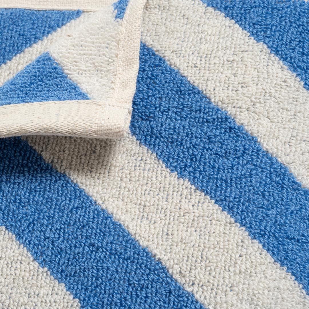 Ornaz İplik Boyalı Verevli Pamuk %100 Pamuk El Havlusu 30x50 Cm Natural - Turuncu