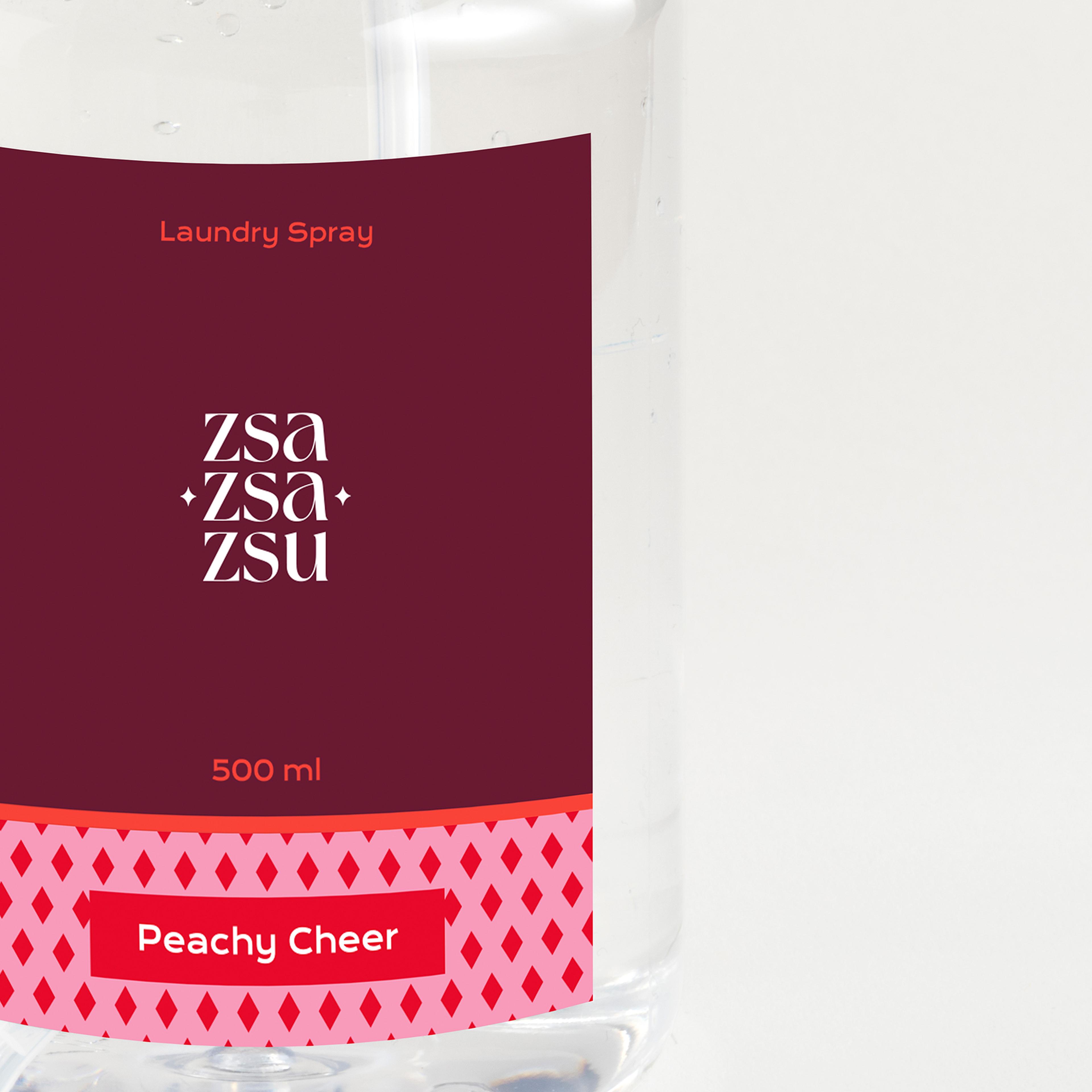 Peachy Cheer Çamaşır Kokusu 500 Ml Kırmızı