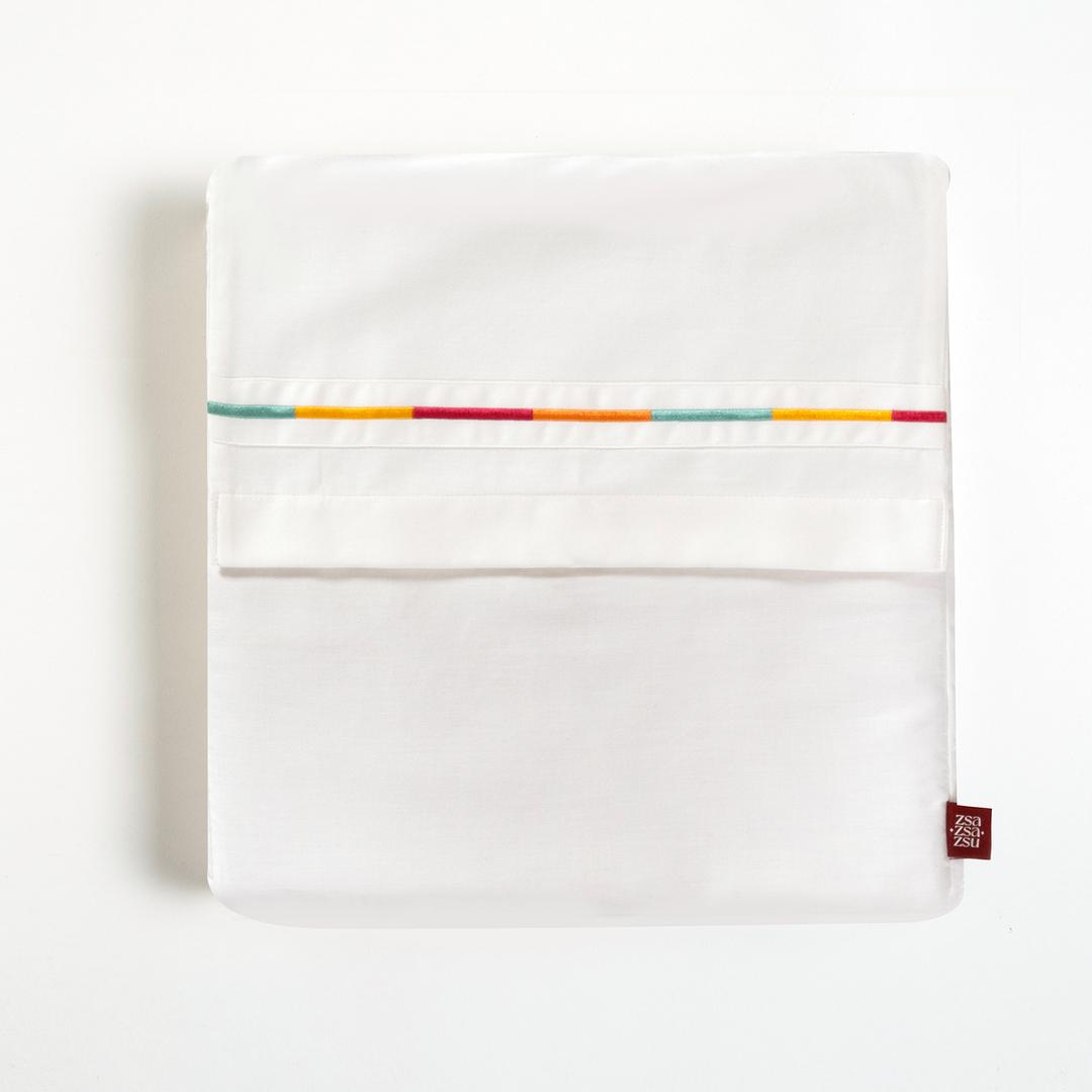 Brıto Nakışlı 200 Tc Saten Pamuk %100 Pamuk Nevresim Seti 260x220 Cm Ekru