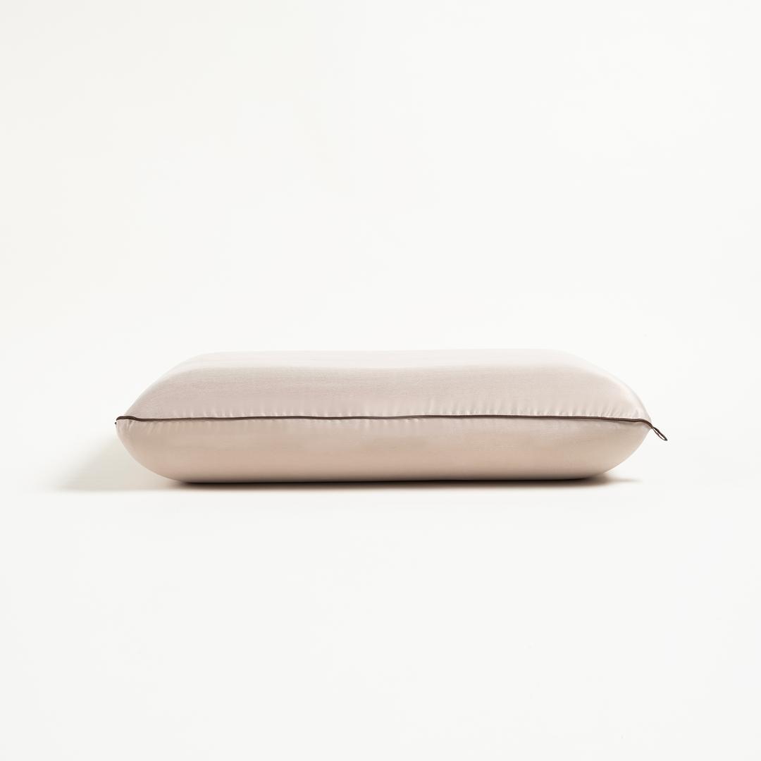 Lefke Klasik Model Viskon Visko Yastık 60x40x13 Cm Bej