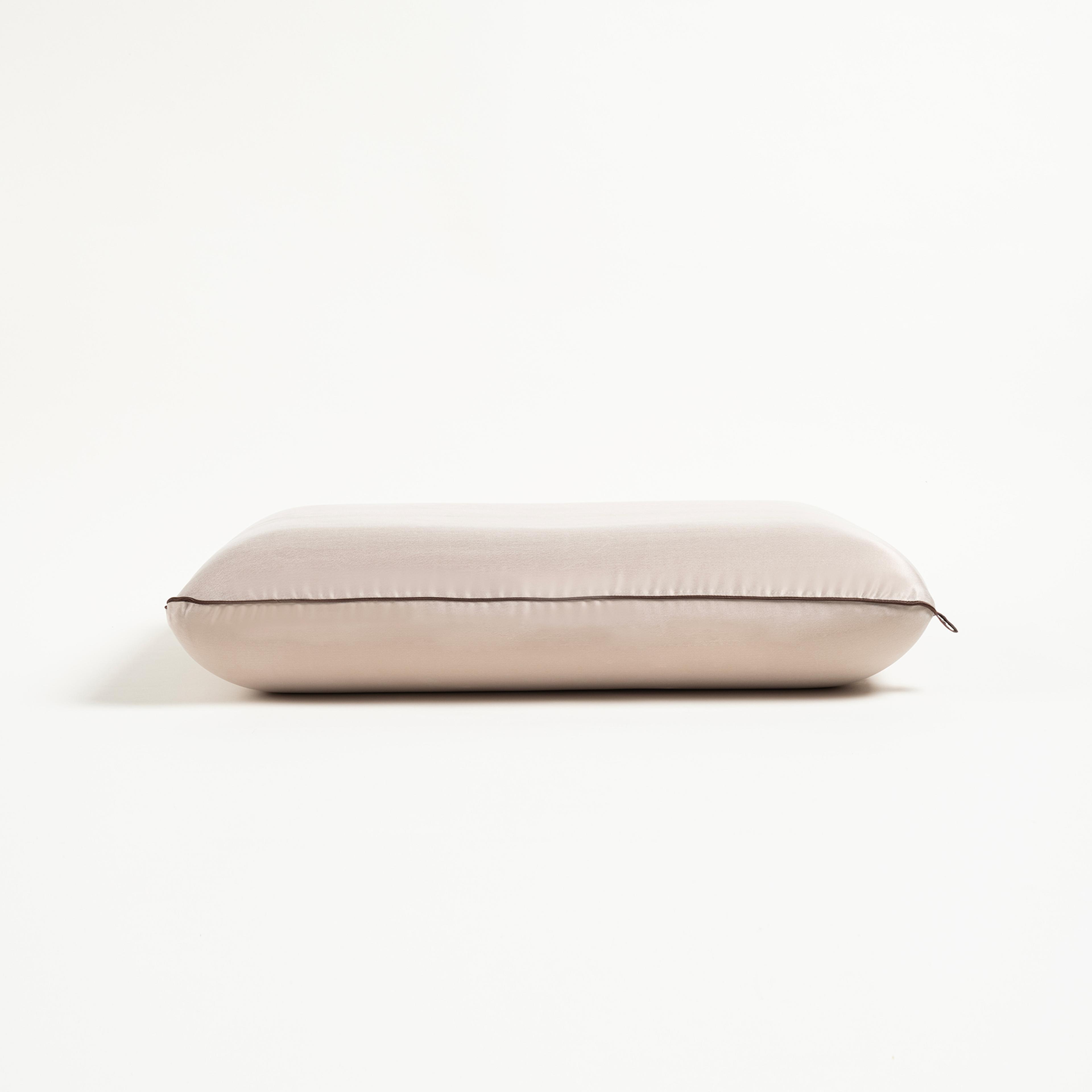 Lefke Klasik Model Viskon Visko Yastık 60x40x13 Cm Bej