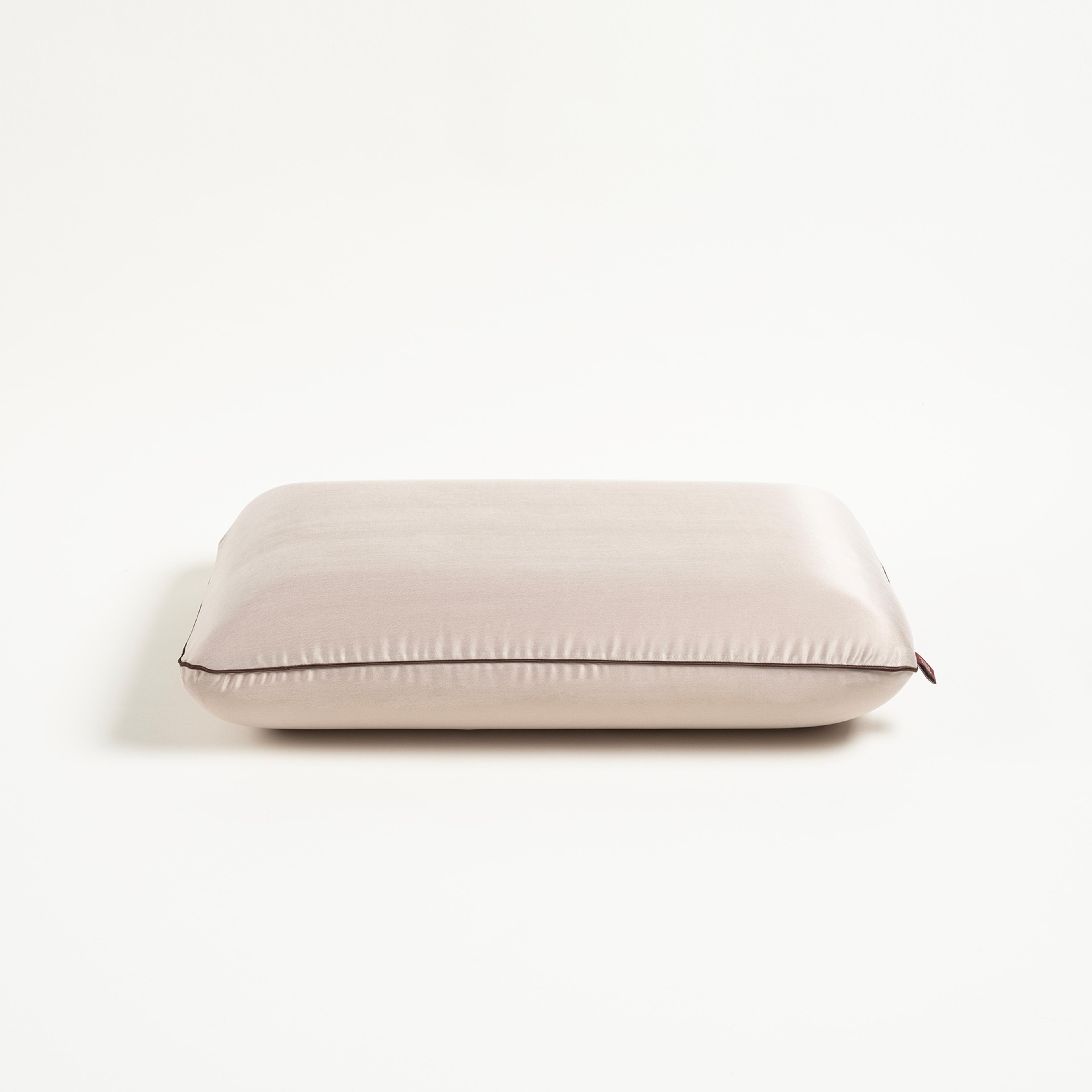 Lefke Klasik Model Viskon Visko Yastık 60x40x13 Cm Bej