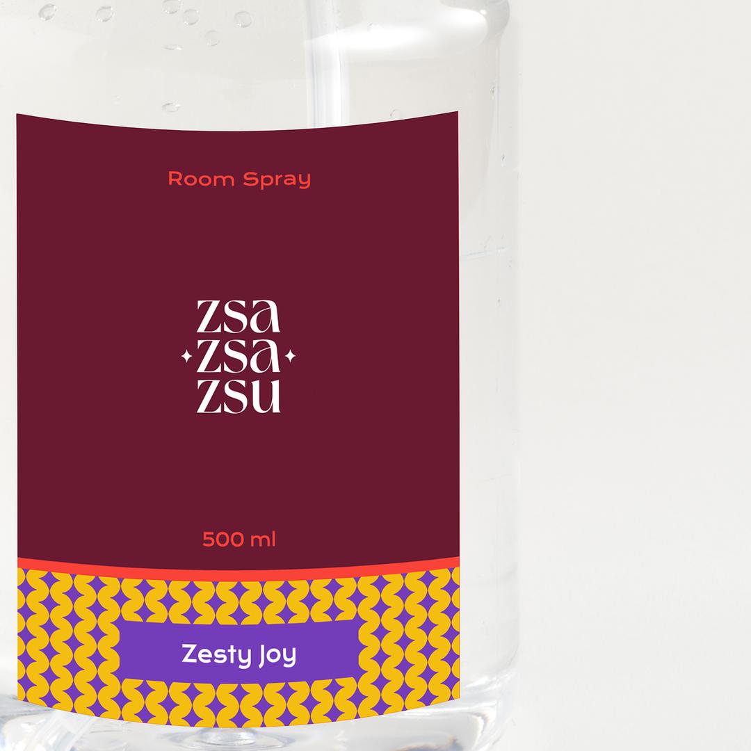 Zesty Joy Oda Spreyi 500 Ml Mor
