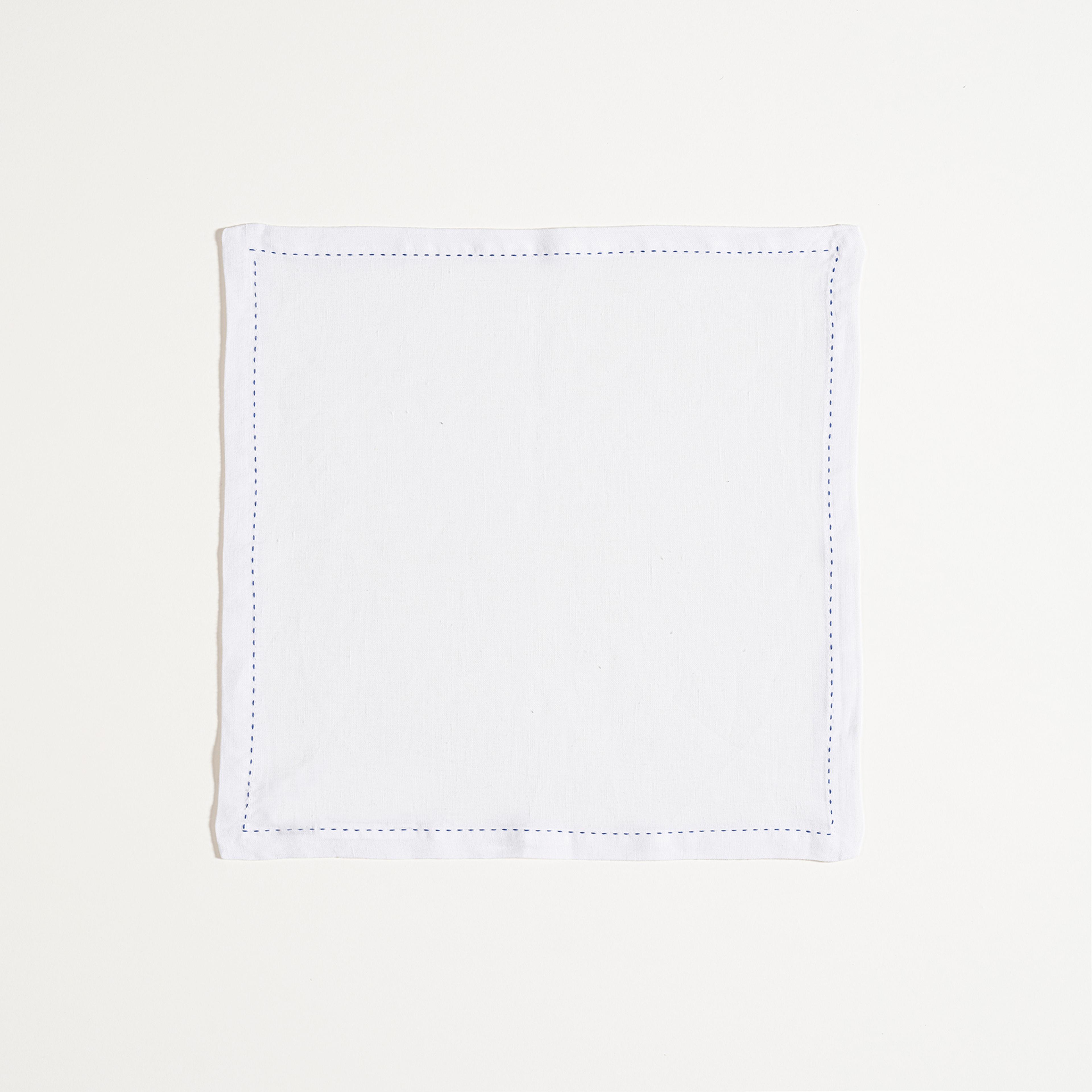 Nilüfer Ajurlu Keten %100 Keten Peçete 40x40 Cm Beyaz