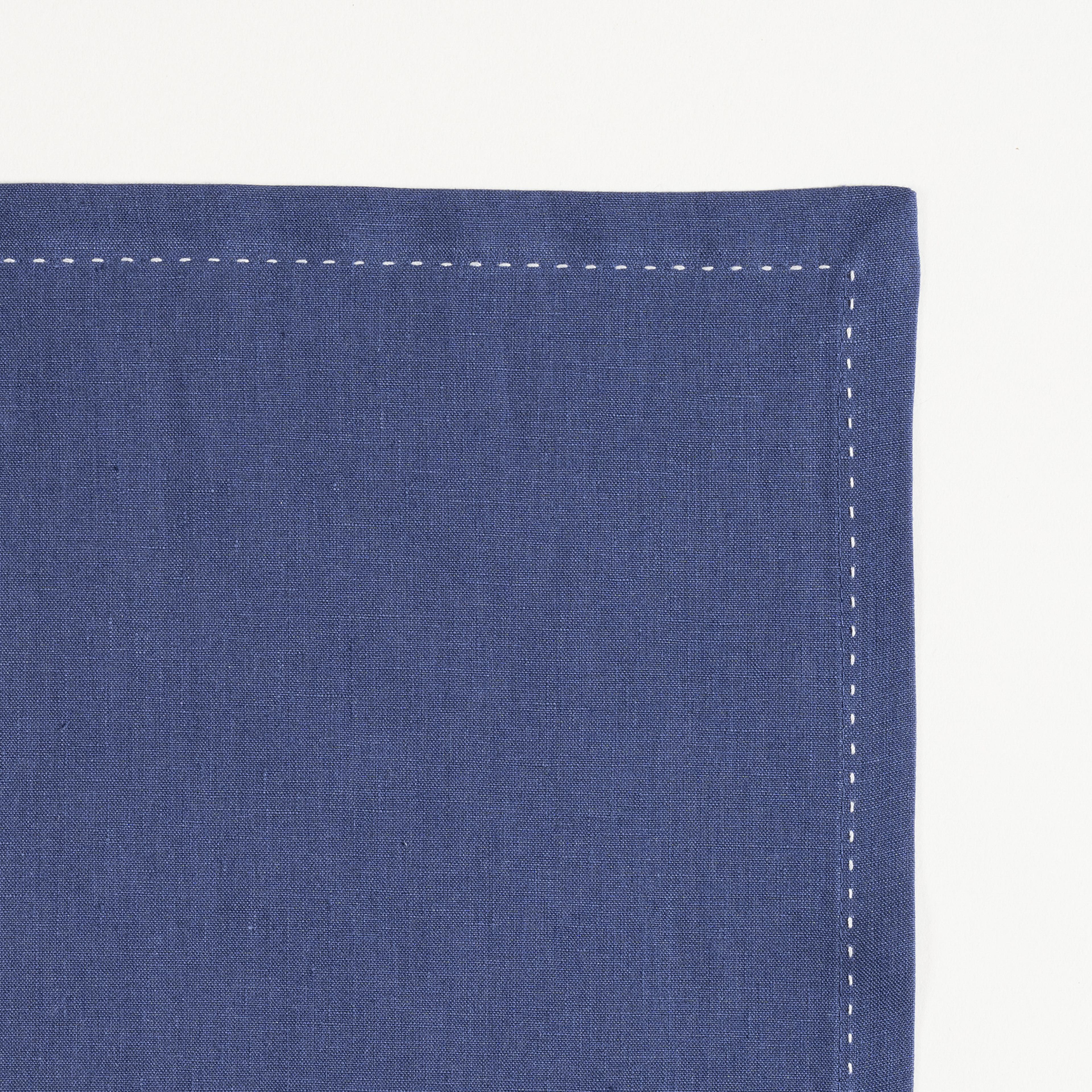 Nilüfer Ajurlu Keten %100 Keten Peçete 40x40 Cm Lacivert