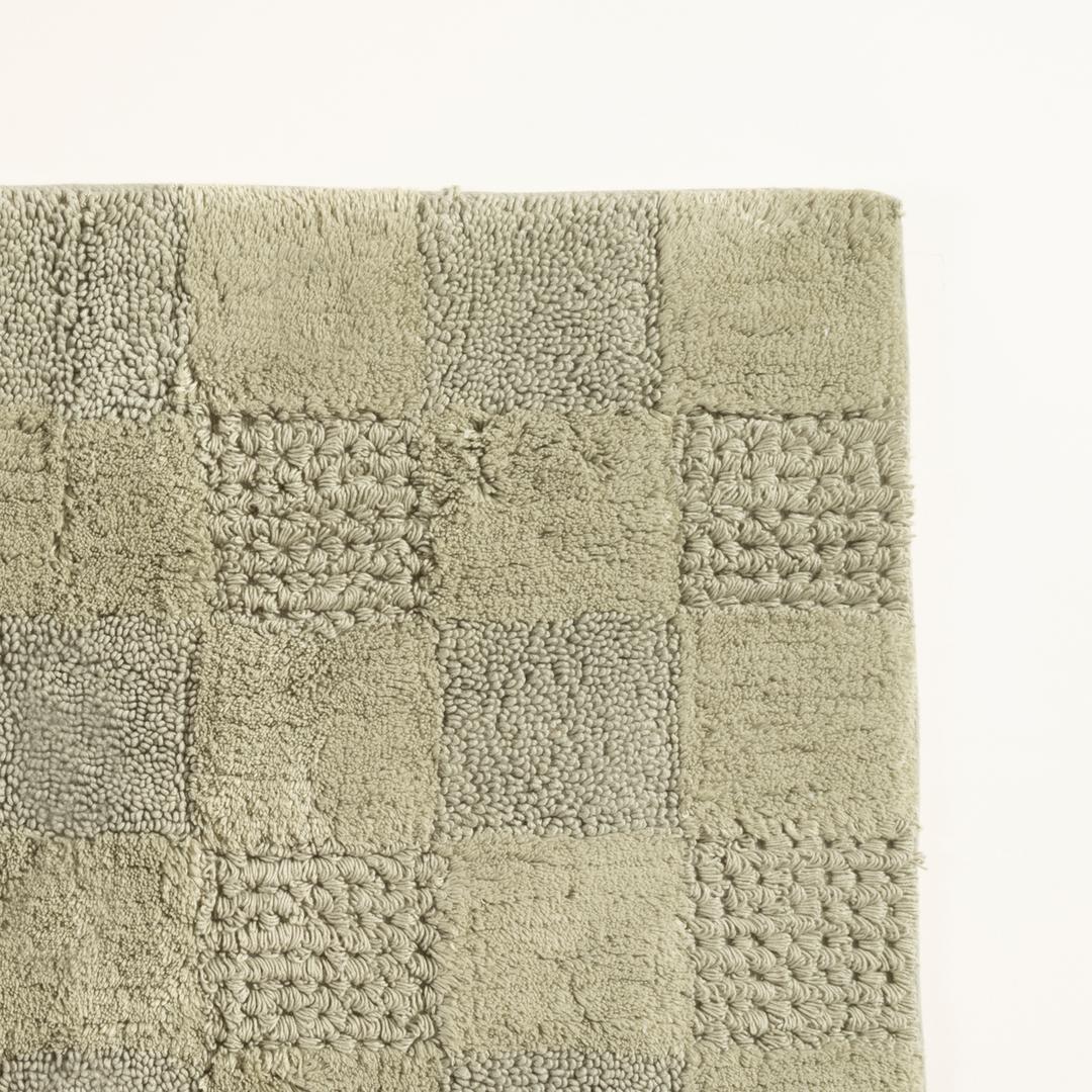 Punjab Pamuk Pamuklu Banyo Paspası 60x90 Cm Yeşil