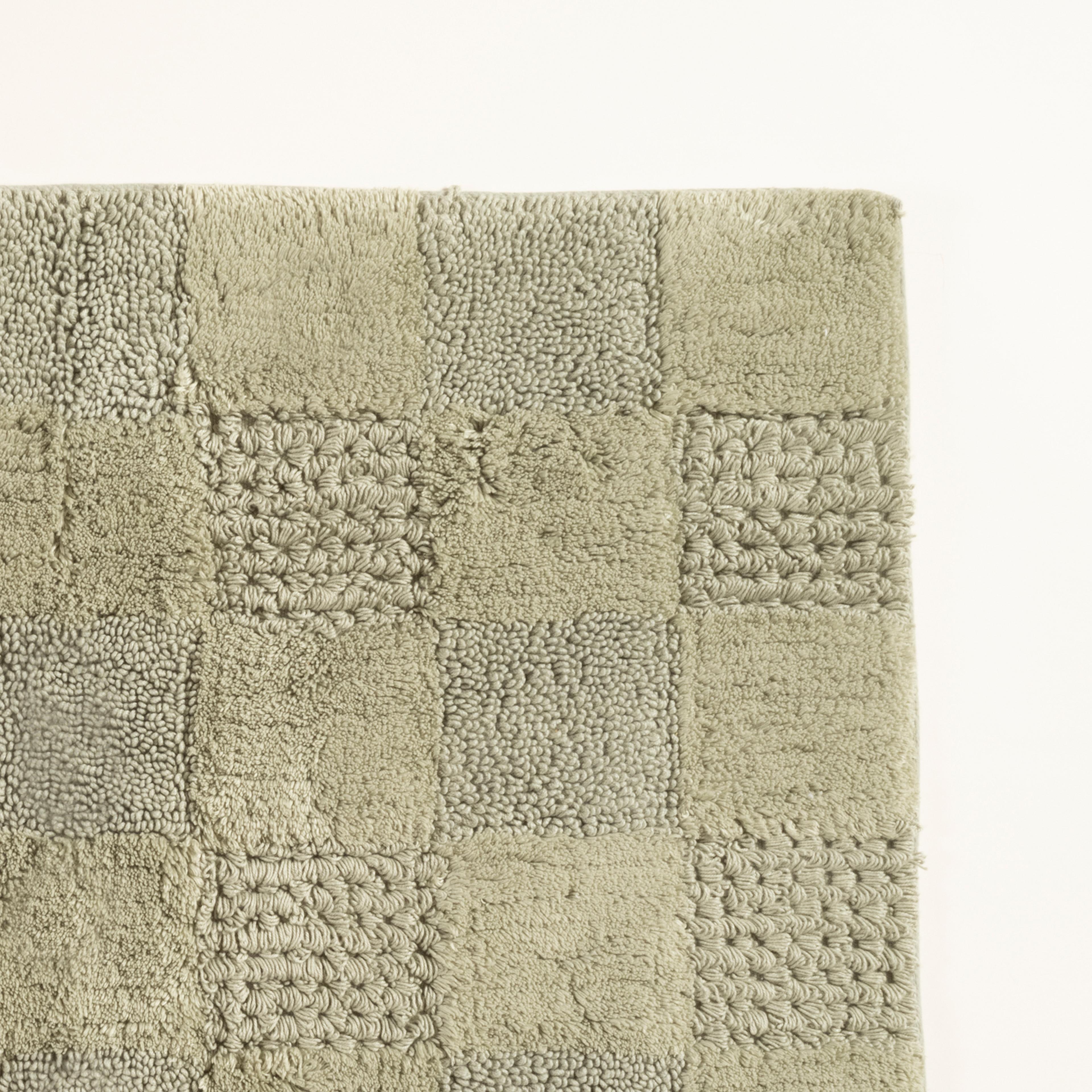 Punjab Pamuk Pamuklu Banyo Paspası 60x90 Cm Yeşil