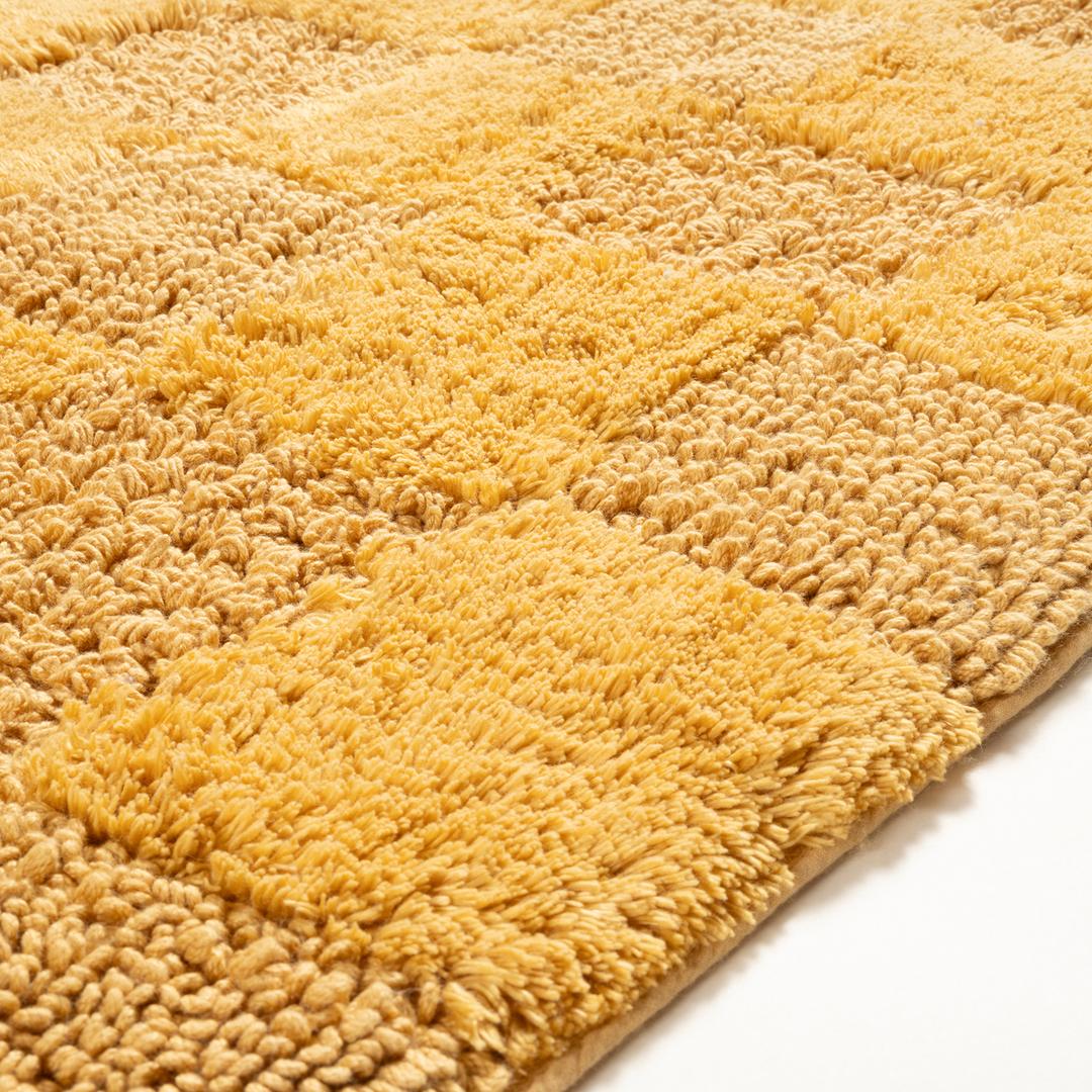 Punjab Pamuk Pamuklu Banyo Paspası 60x90 Cm Sarı