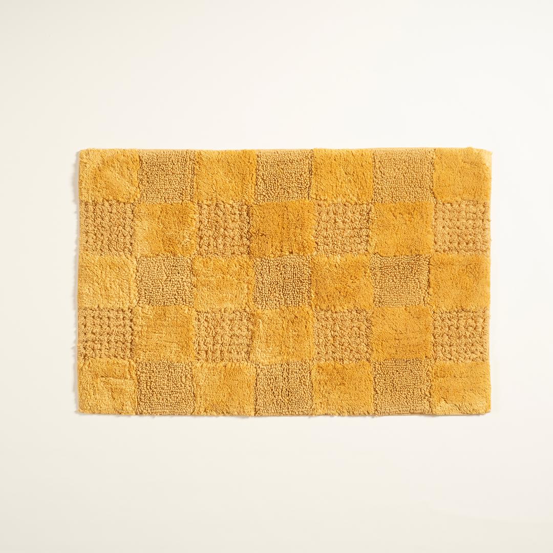 Punjab Pamuk Pamuklu Banyo Paspası 60x90 Cm Sarı