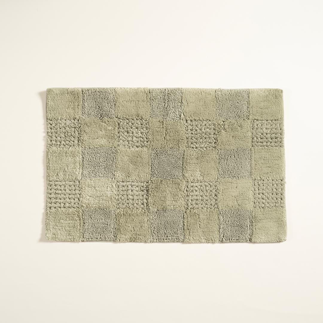 Punjab Pamuk Pamuklu Banyo Paspası 70x120 Cm Yeşil