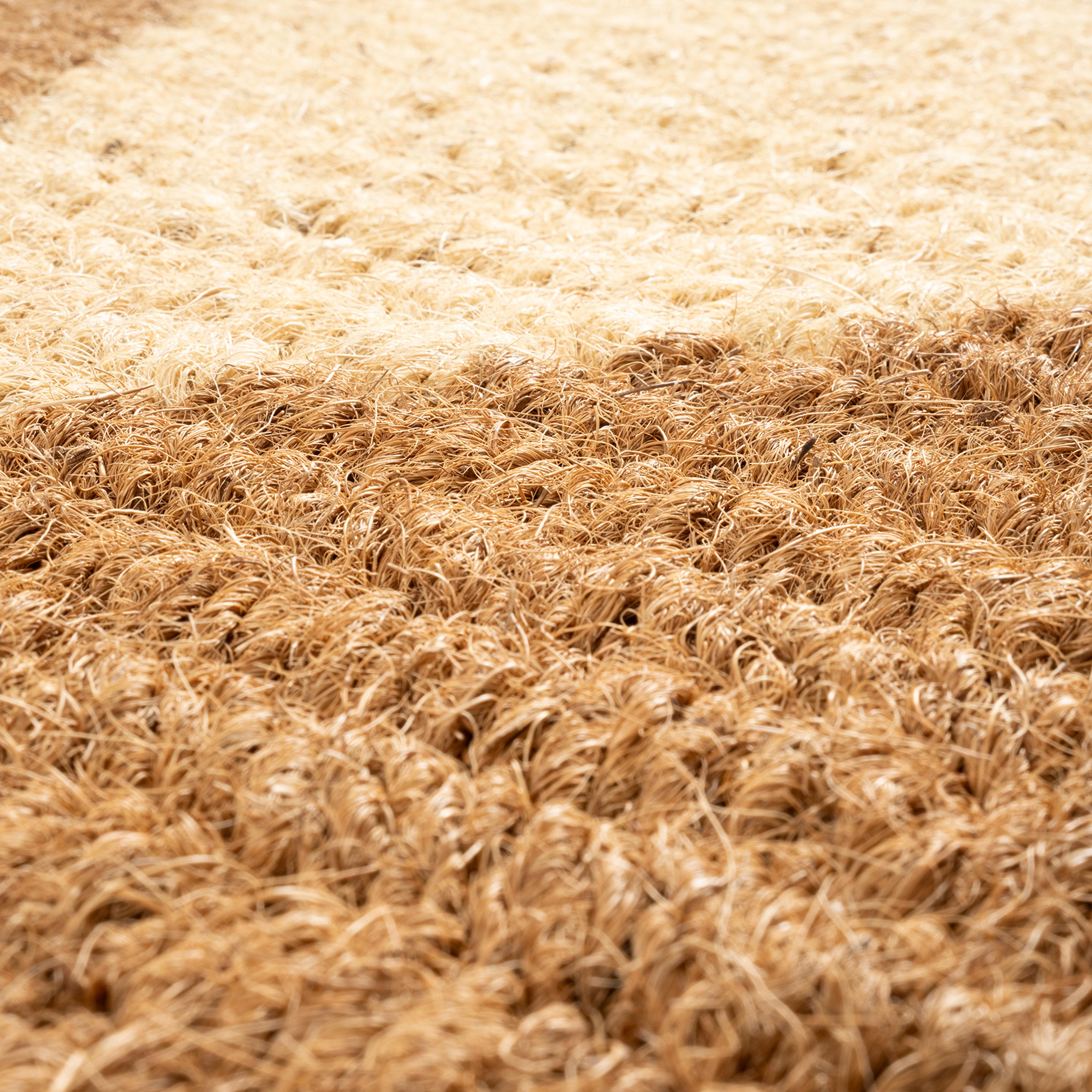 Kerala %100 Hindistan Cevizi Lifi Kapı Önü Paspası 45x75 Cm Bej