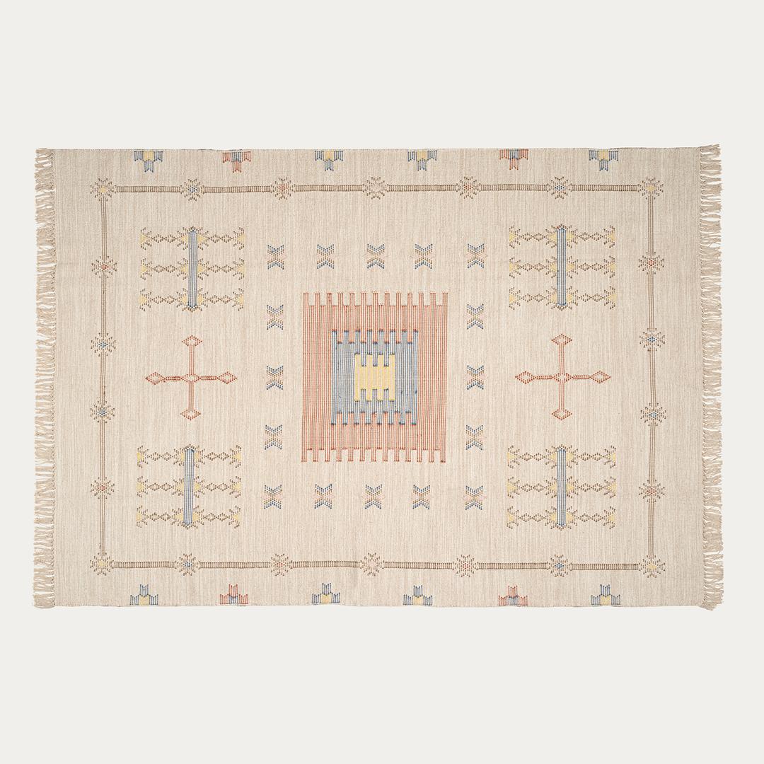 Jaıpur Pamuk Kilim 80x150 Cm Krem