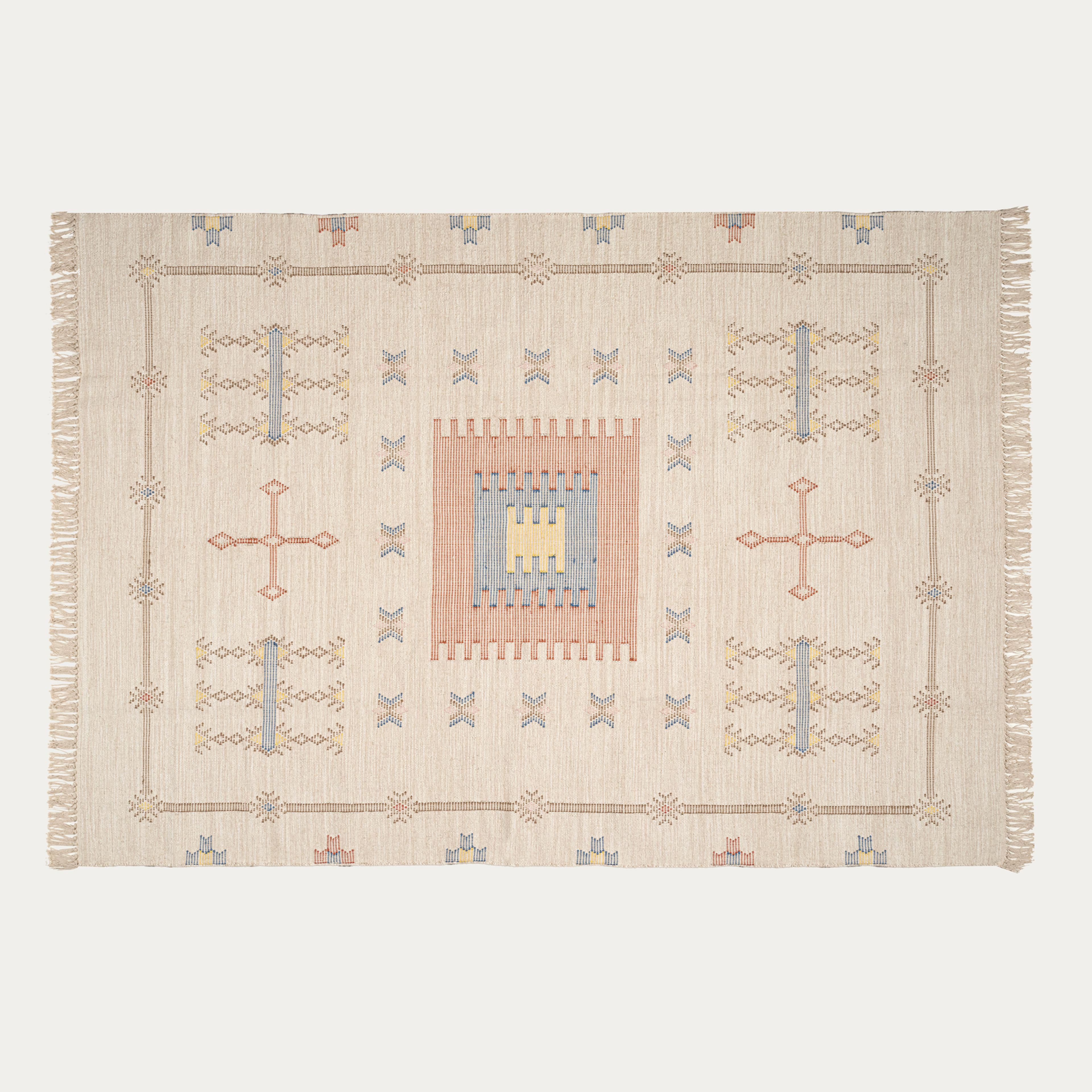 Jaıpur Pamuk Kilim 80x150 Cm Krem