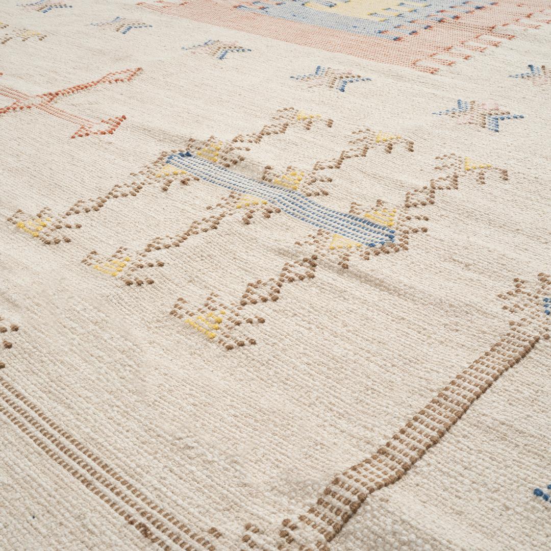 Jaıpur Pamuk Kilim 80x150 Cm Krem