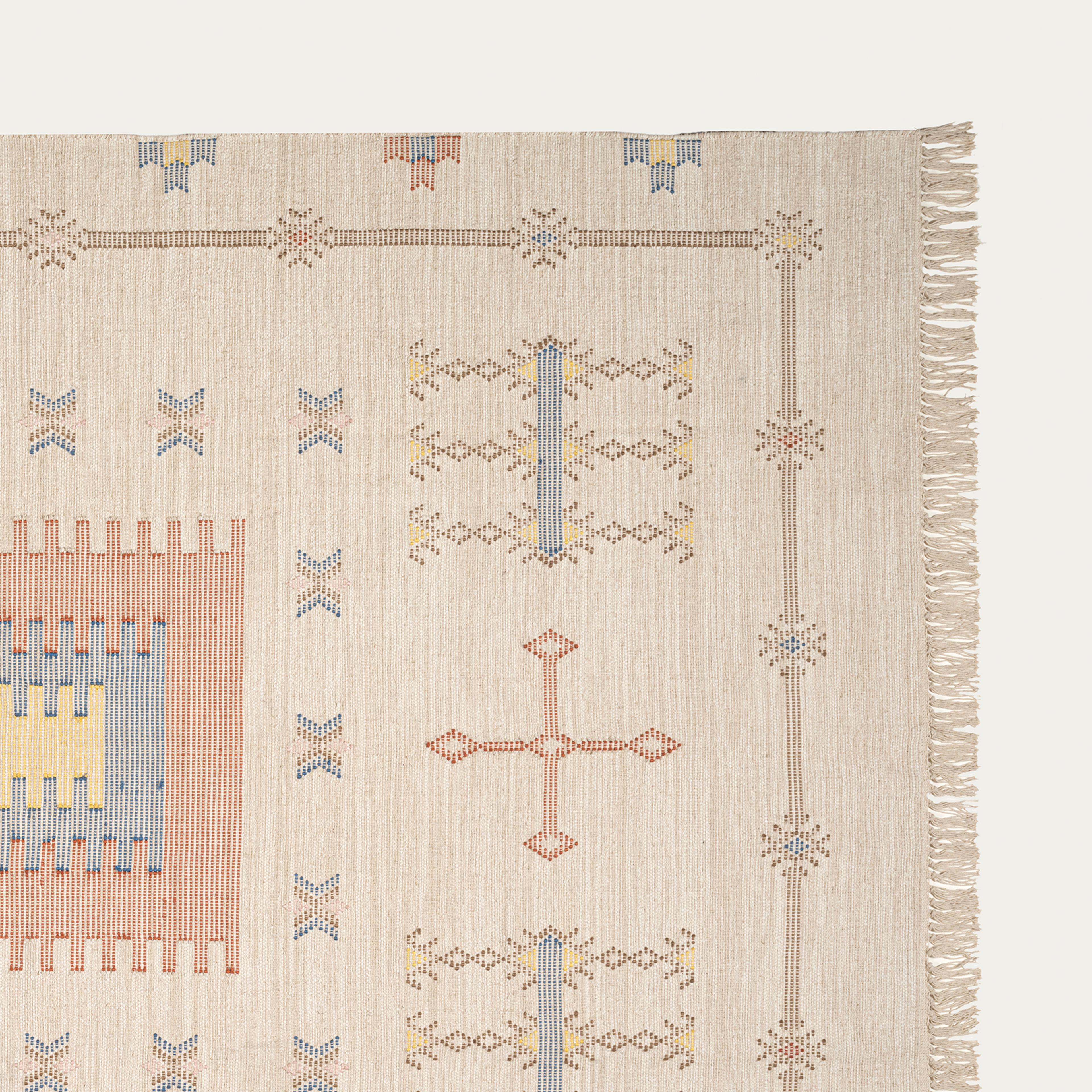 Jaıpur Pamuk Kilim 160x230 Cm Krem