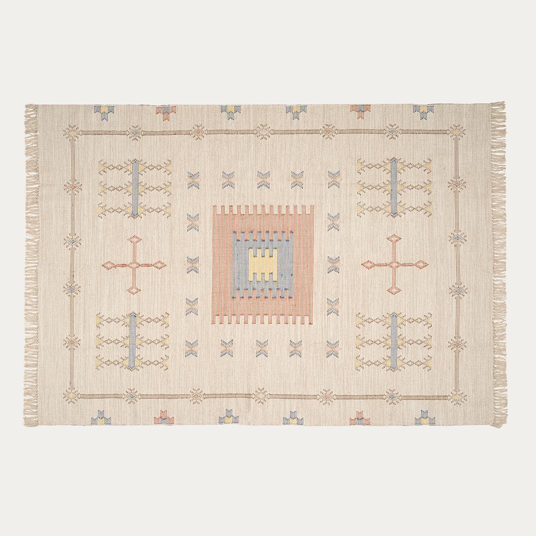 Jaıpur Pamuk Kilim 120x180 Cm Krem