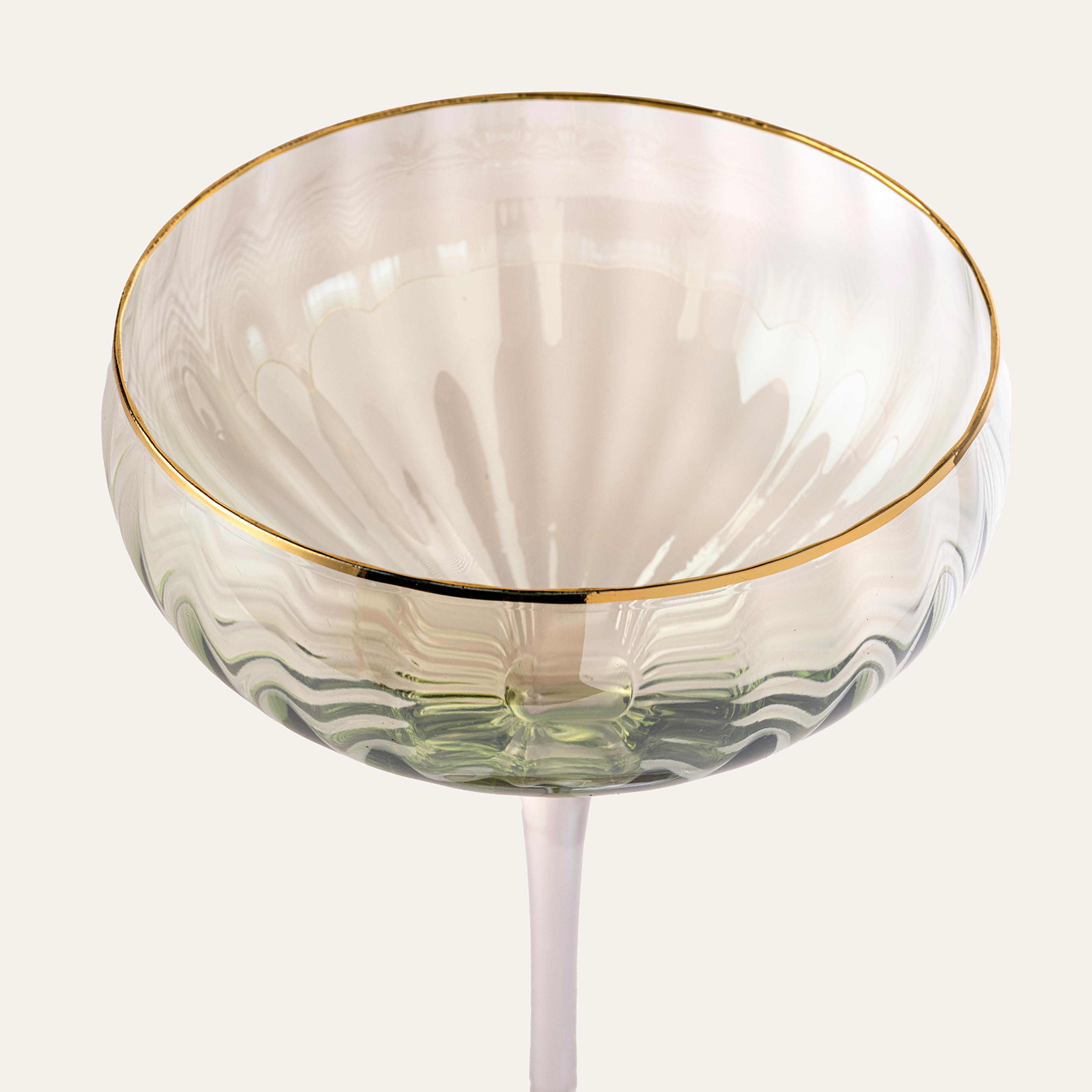 Loess Cam Kadeh 310 Ml Yeşil