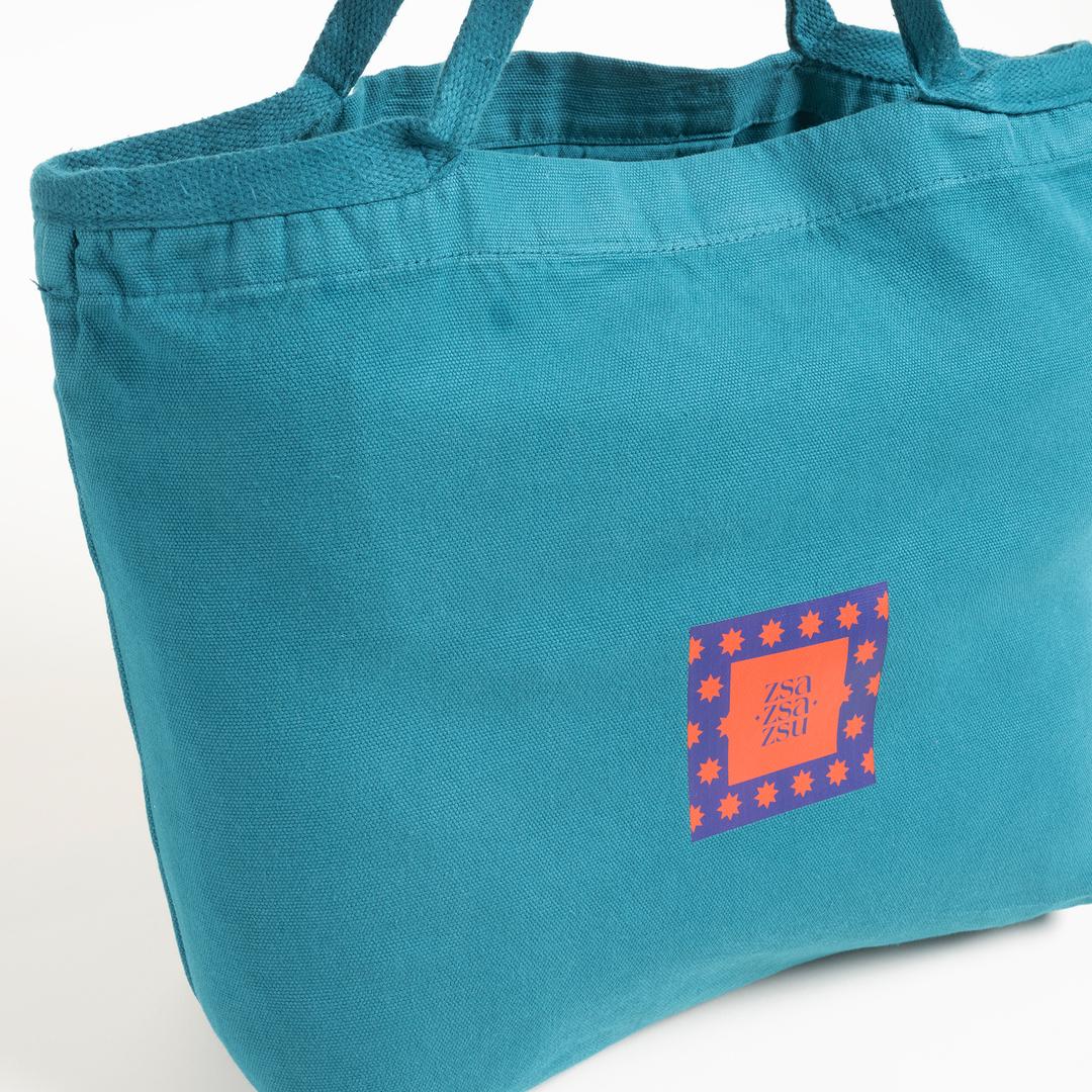 Solıd Pamuk %100 Pamuk Çanta Standart Beden Yeşil