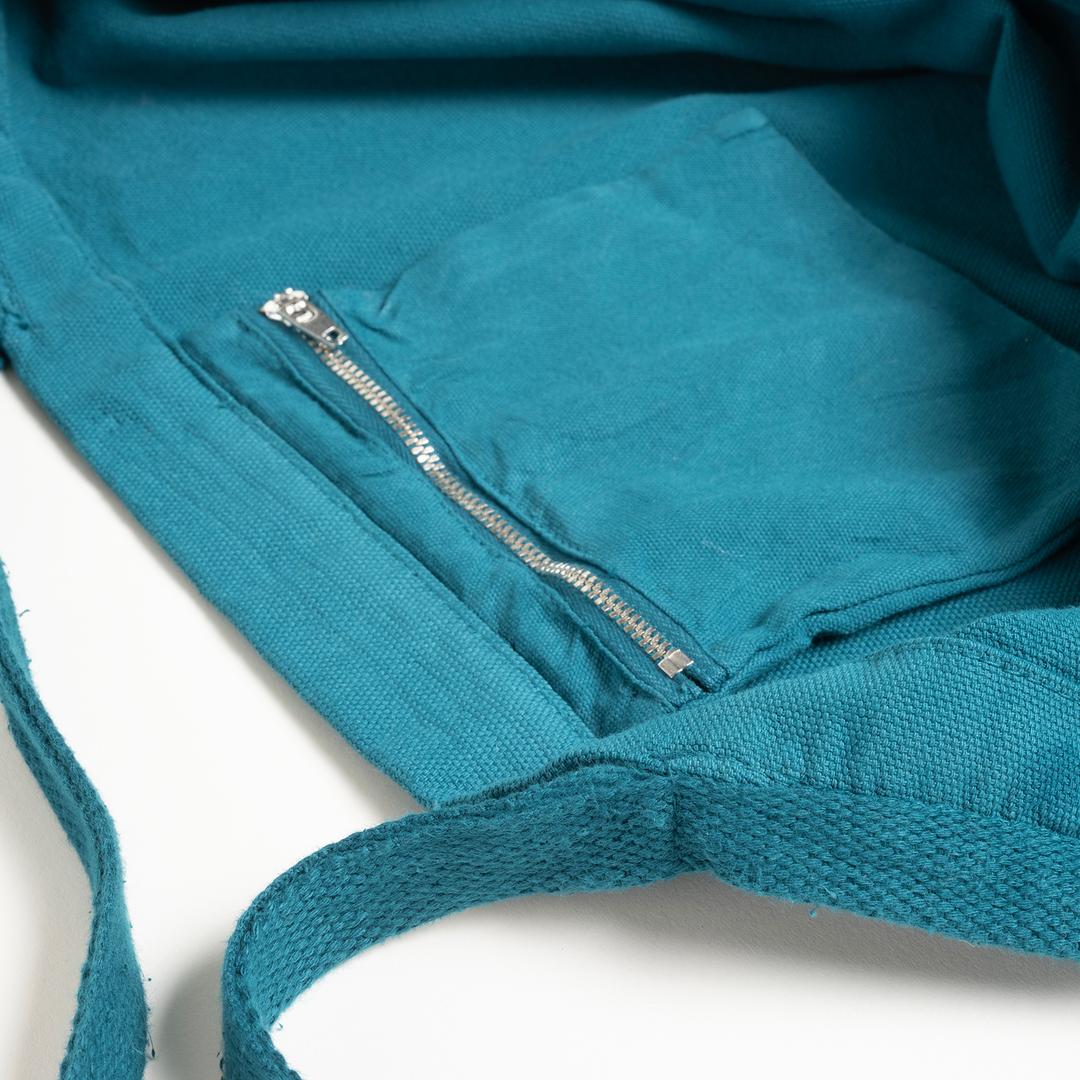 Solıd Pamuk %100 Pamuk Çanta Standart Beden Yeşil