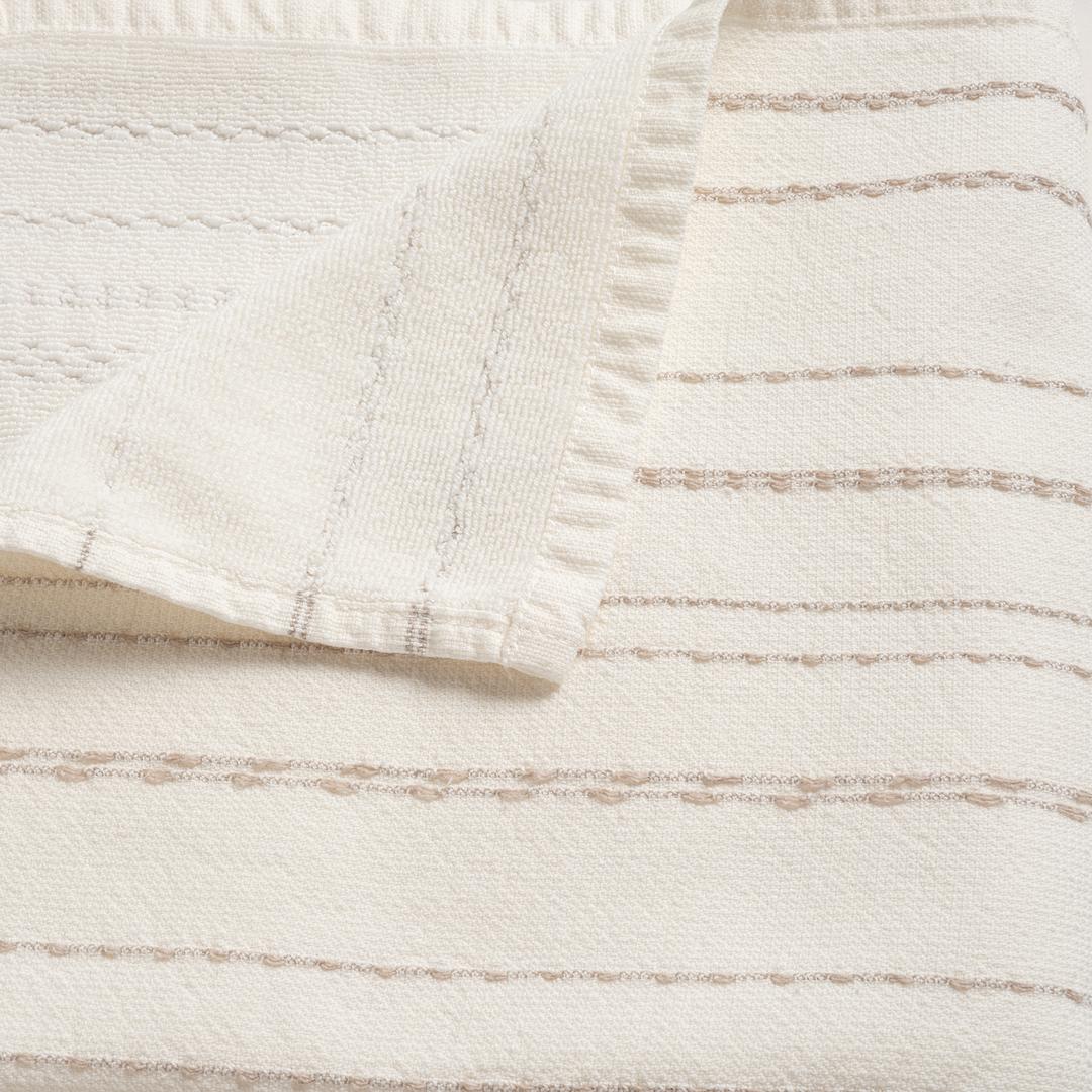 Faro Pamuk %100 Pamuk Yüz Havlusu 50x90 Cm Ekru - Bej