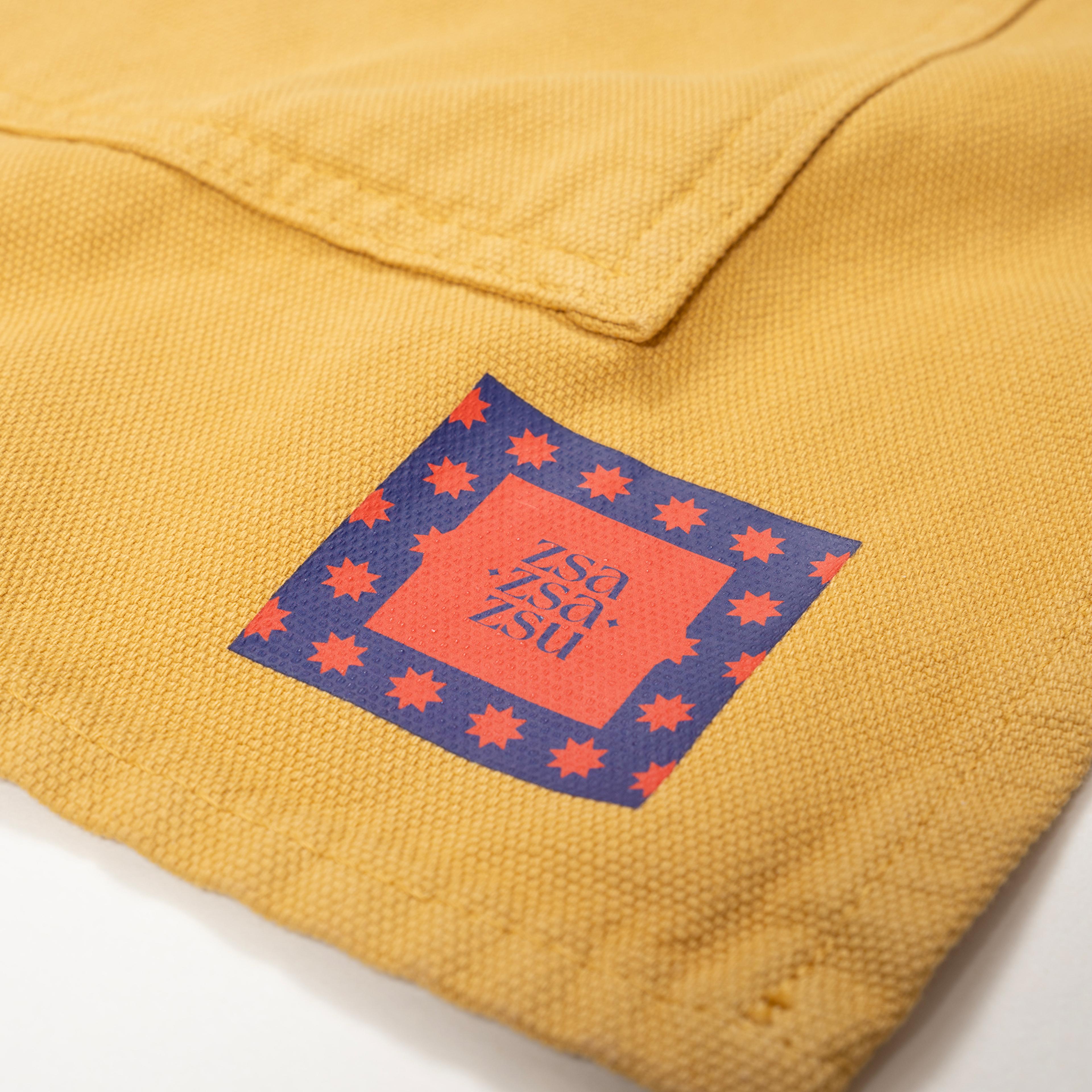 Solıd Pamuk %100 Pamuk Önlük Standart Beden Sarı