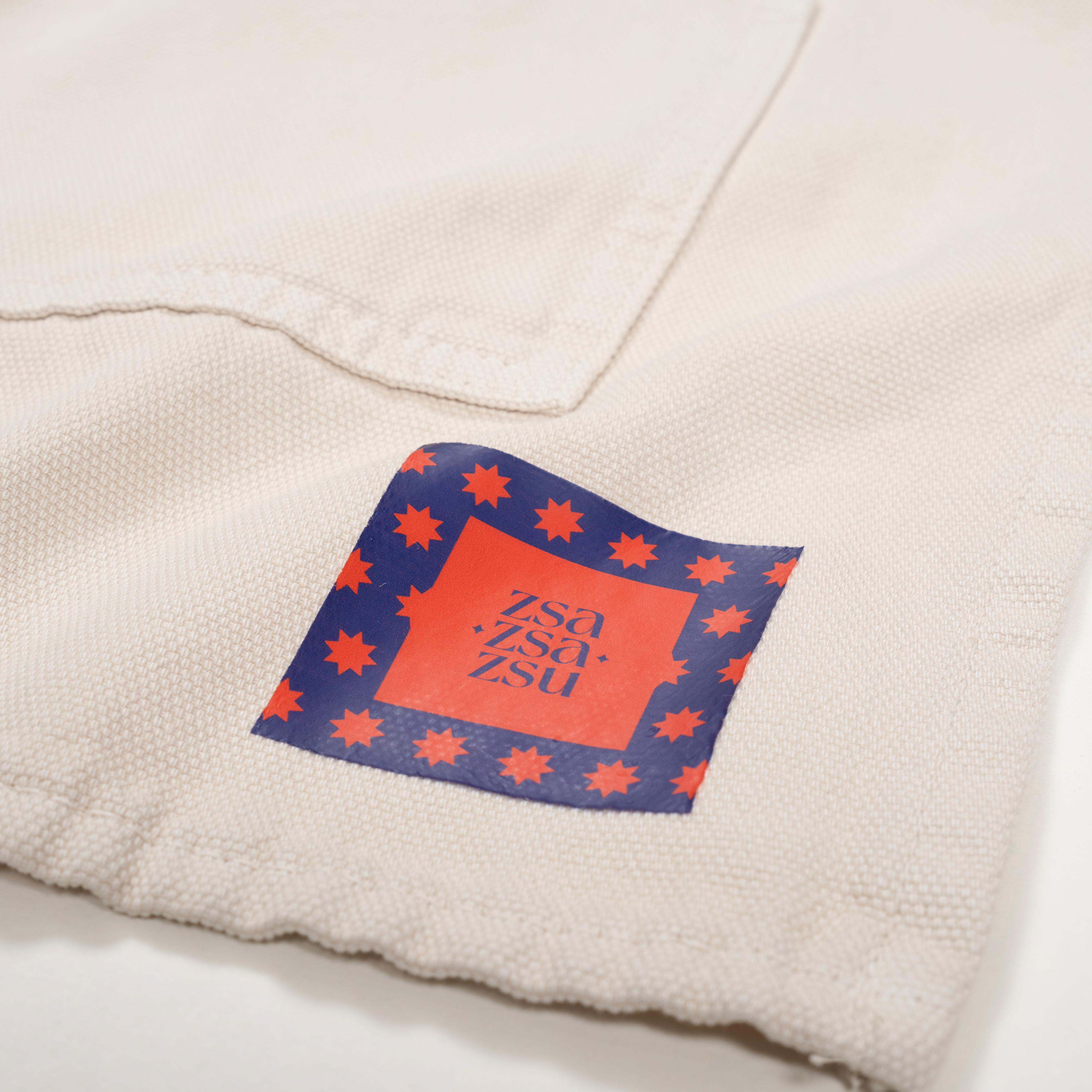 Solıd Pamuk %100 Pamuk Önlük Standart Beden Ekru