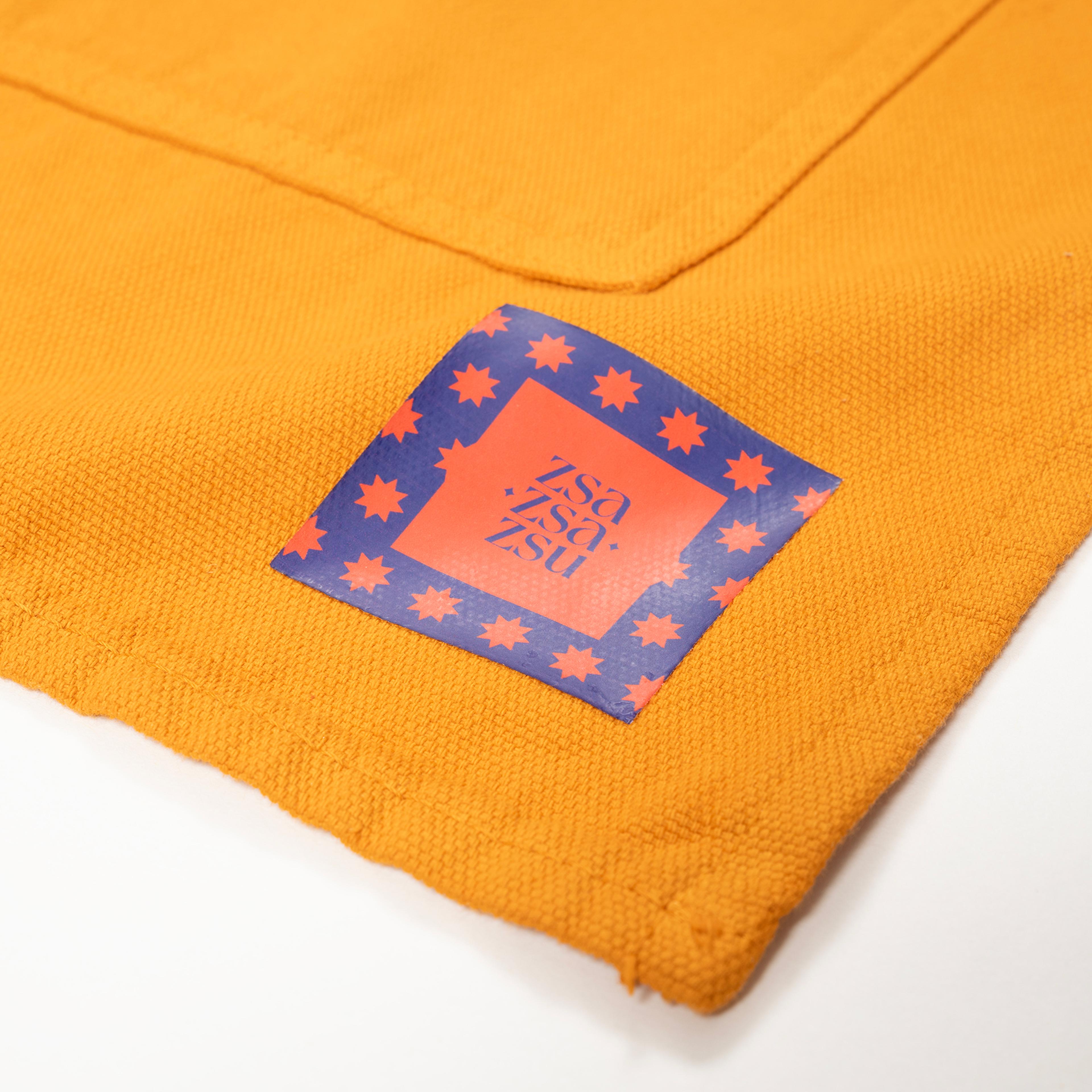 Solıd Pamuk %100 Pamuk Önlük Standart Beden Turuncu