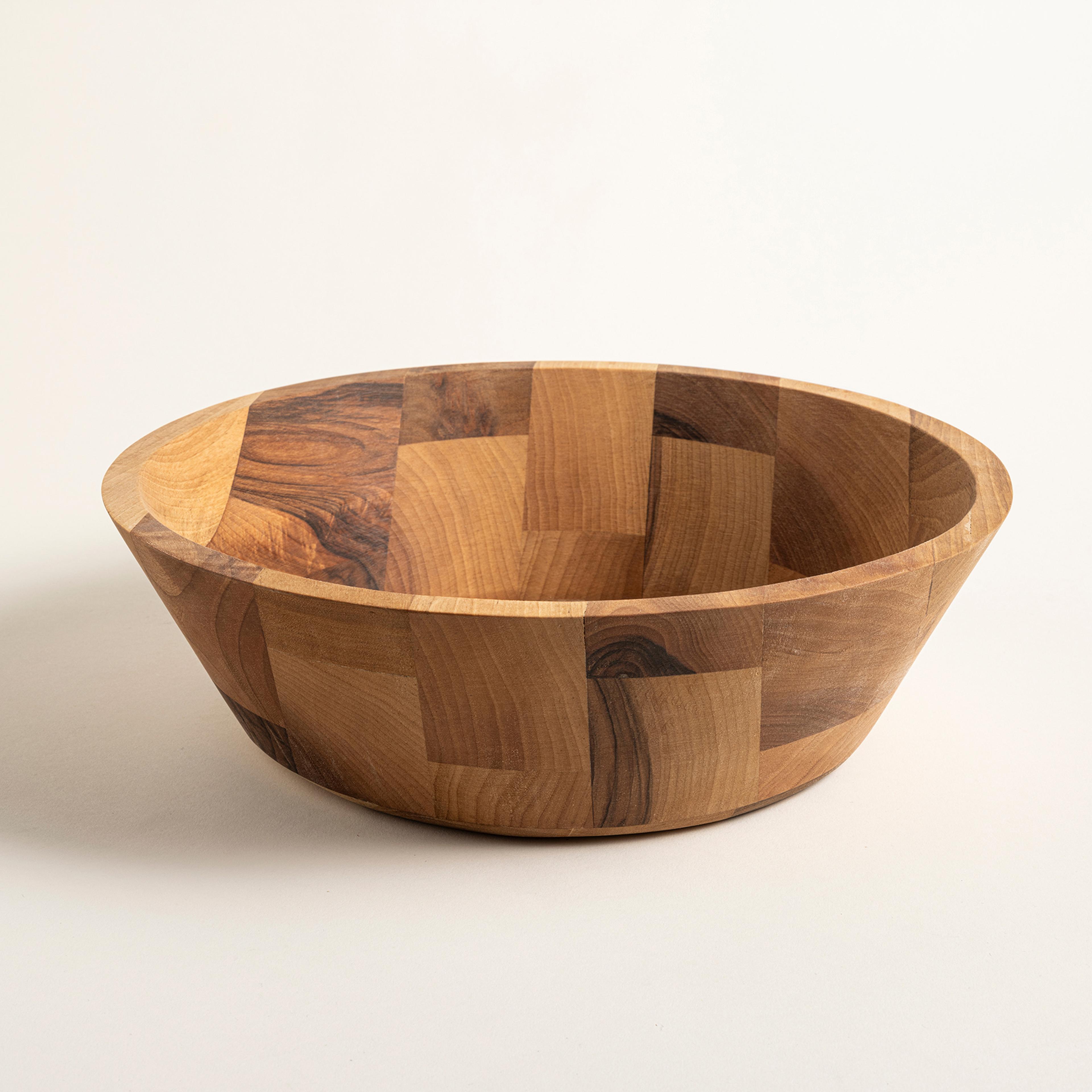 Balgat Ahşap Kase 30x30x9 Cm Natural