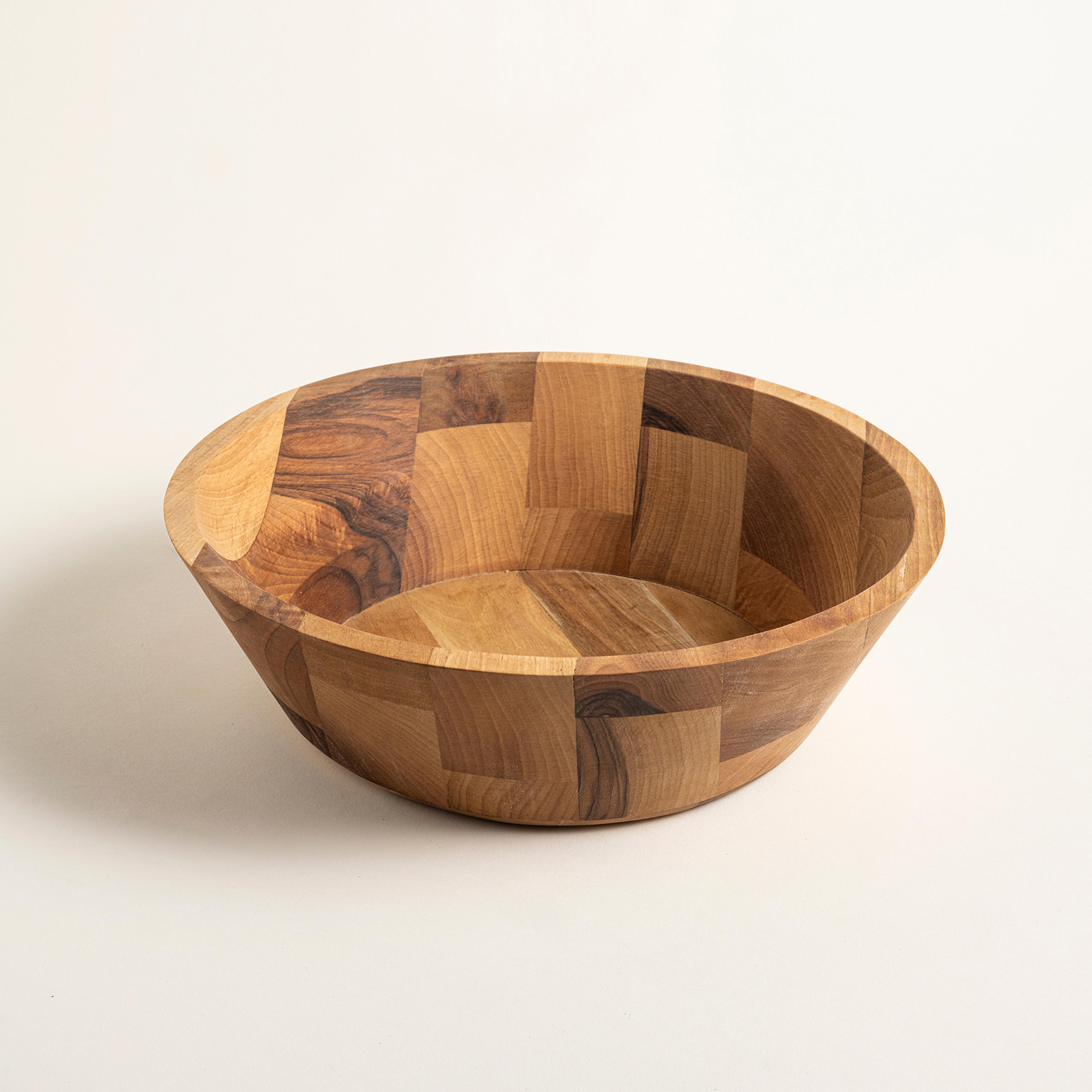 Balgat Ahşap Kase 30x30x9 Cm Natural