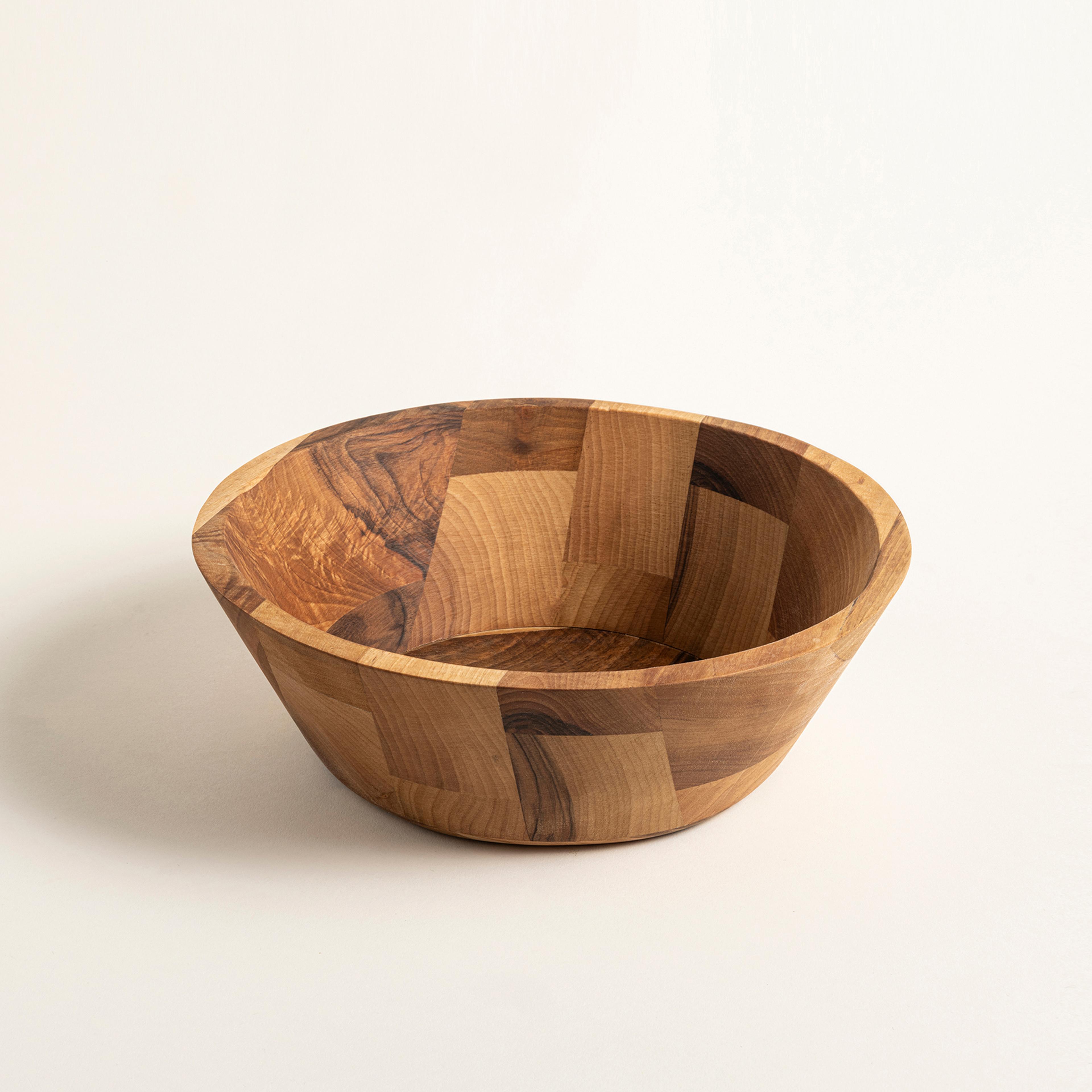 Balgat Ahşap Kase 26.5x26.5x9 Cm Natural