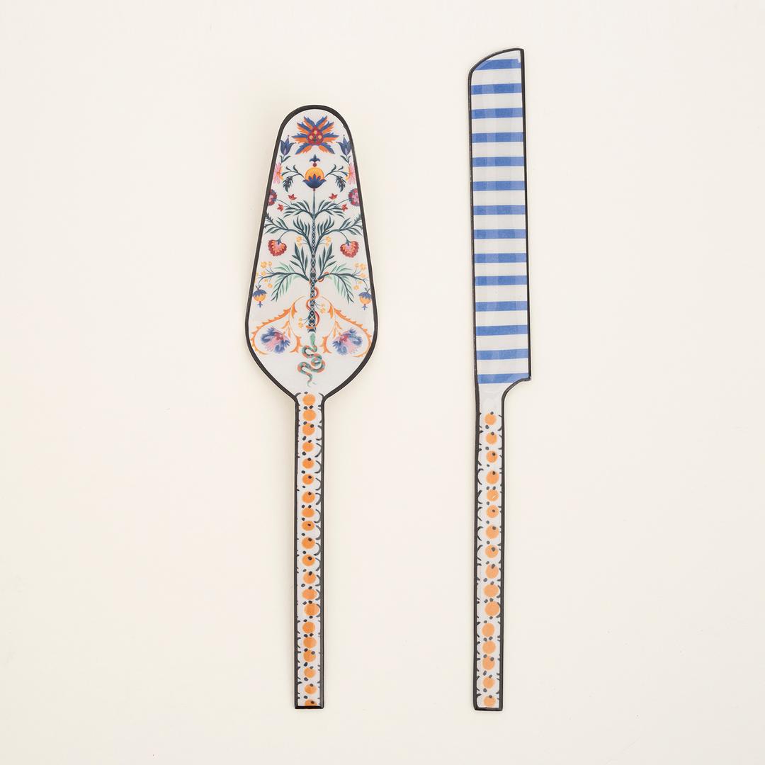 Rampur Çelik Servis Seti 31x3x0.3 Cm Renkli