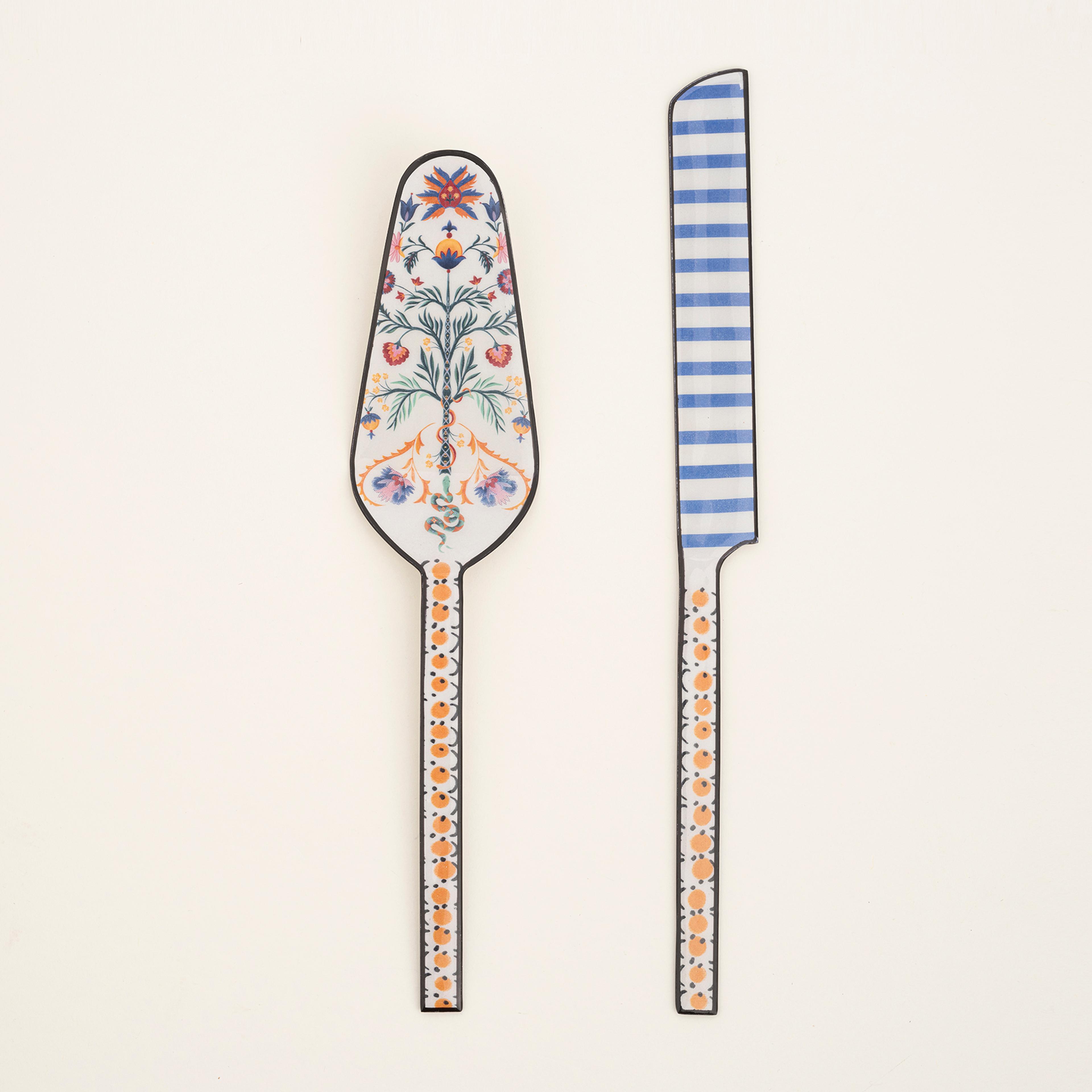 Rampur Çelik Servis Seti 31x3x0.3 Cm Renkli