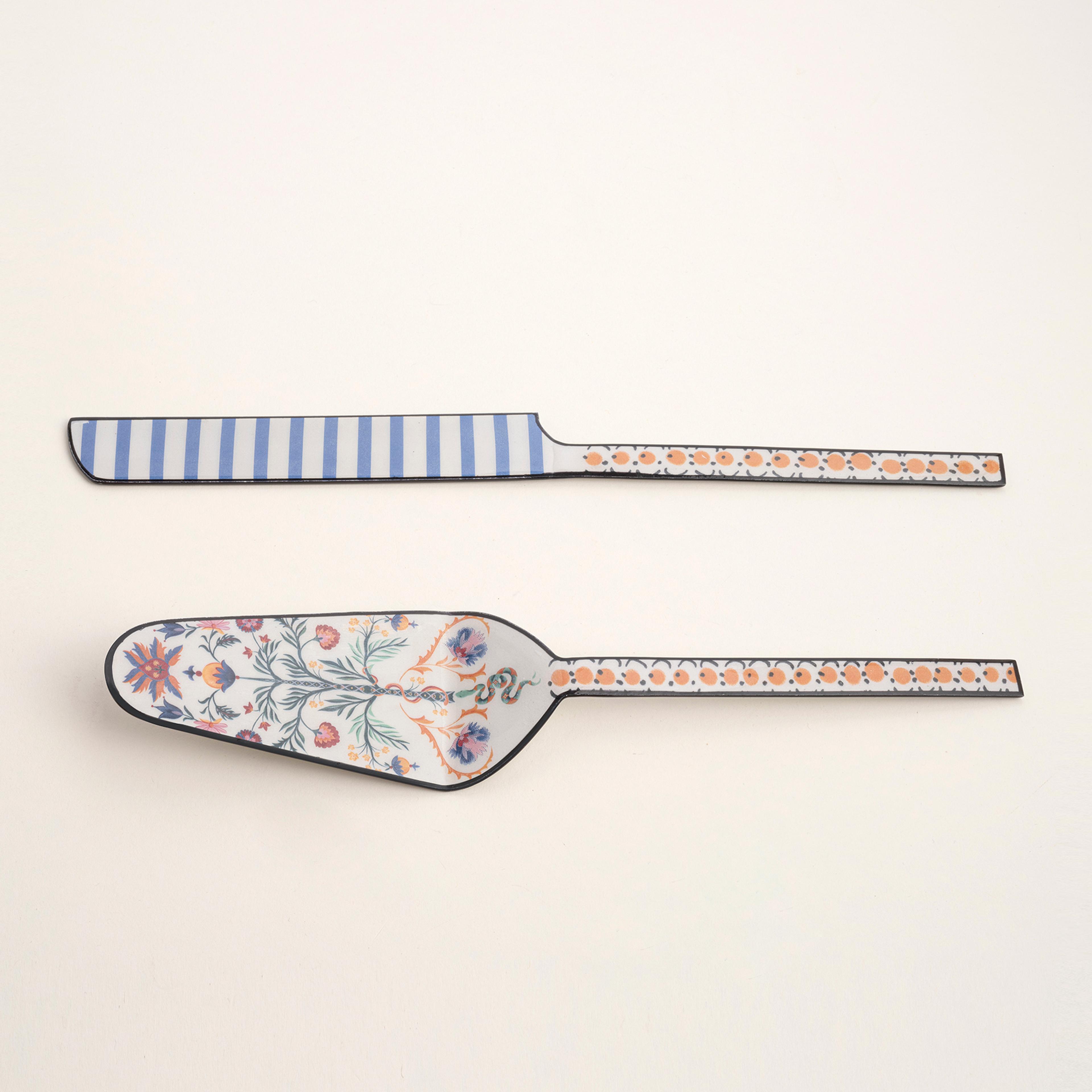 Rampur Çelik Servis Seti 31x3x0.3 Cm Renkli