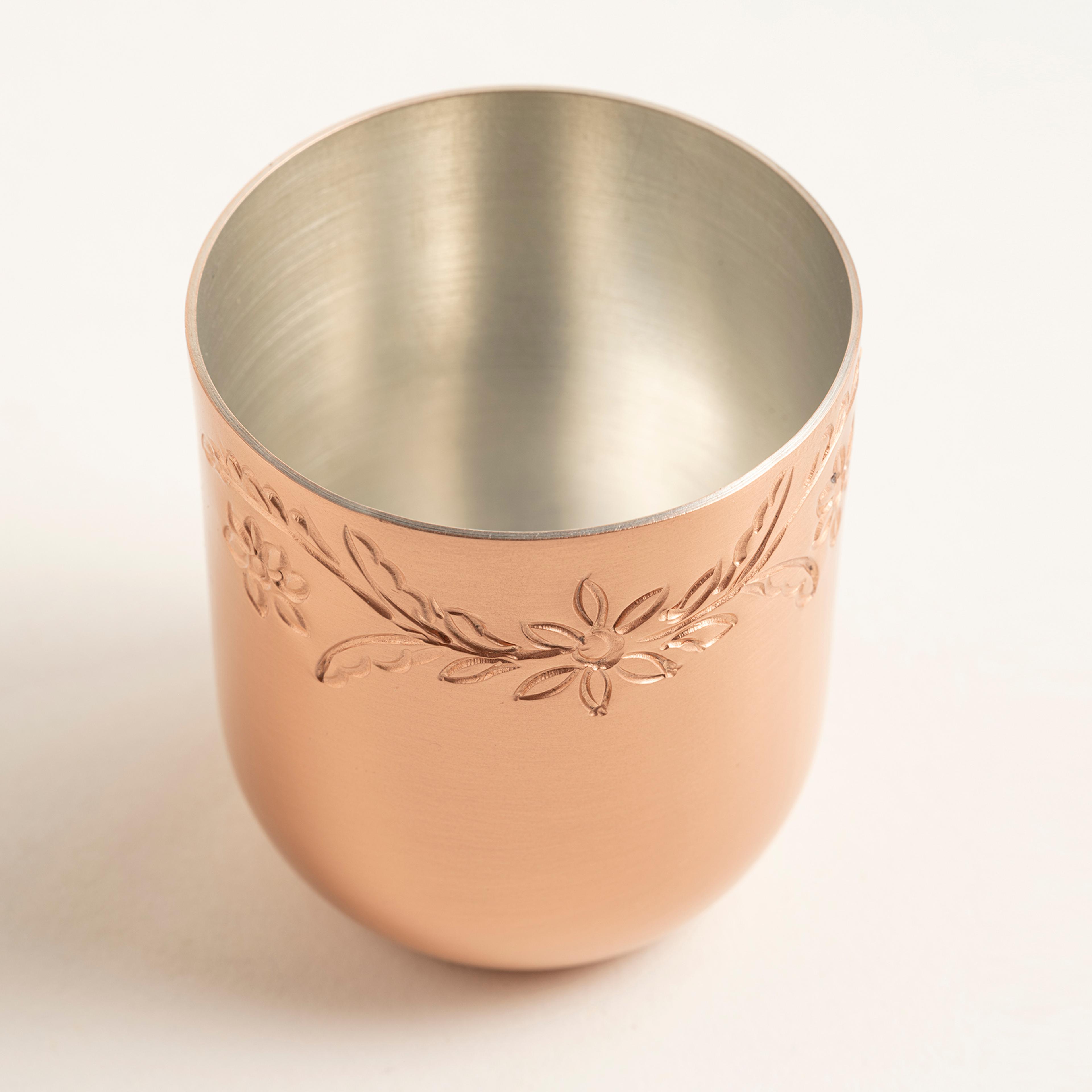 Emirgan Bakır Su Bardağı 8x8x7 Cm Bakır