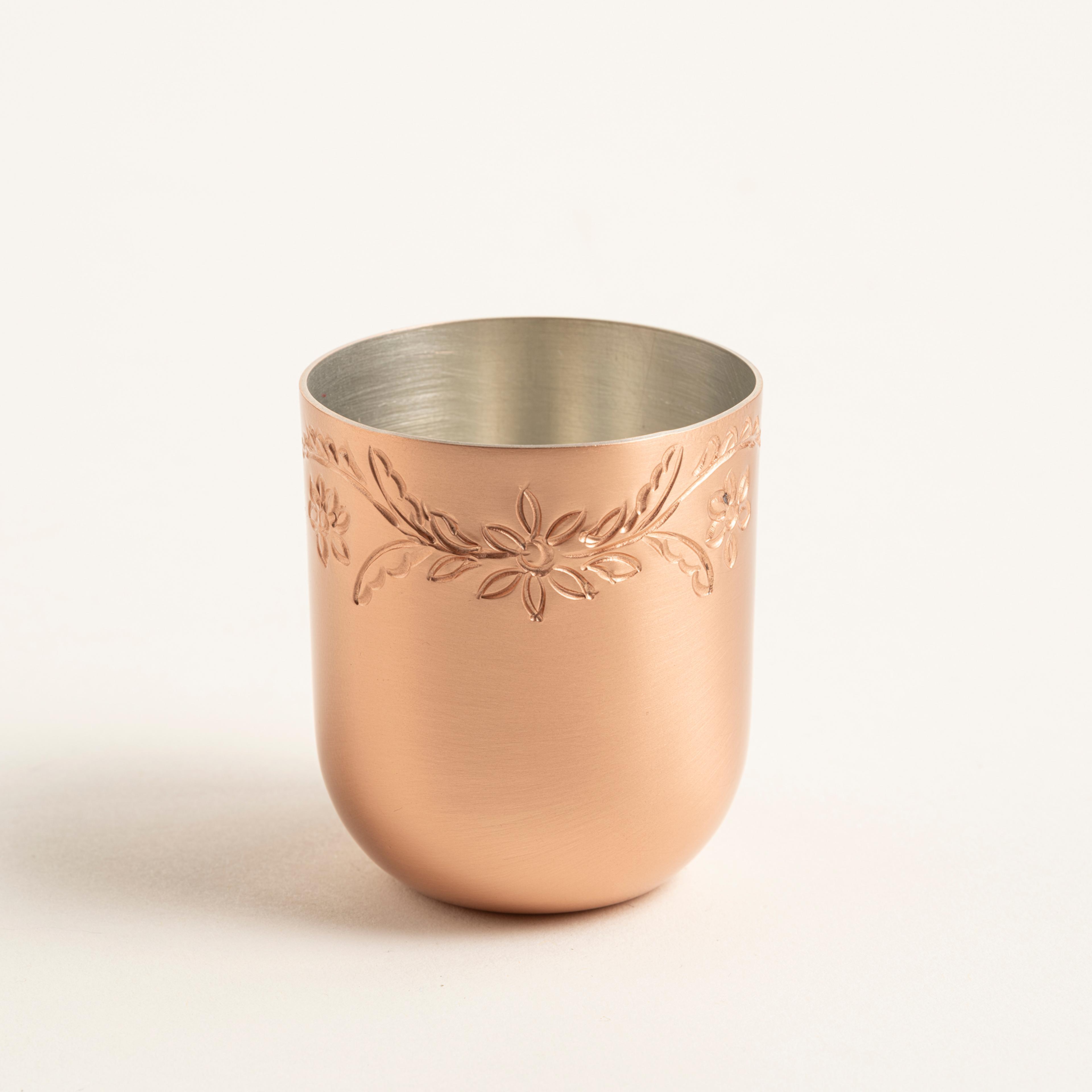 Emirgan Bakır Su Bardağı 8x8x7 Cm Bakır