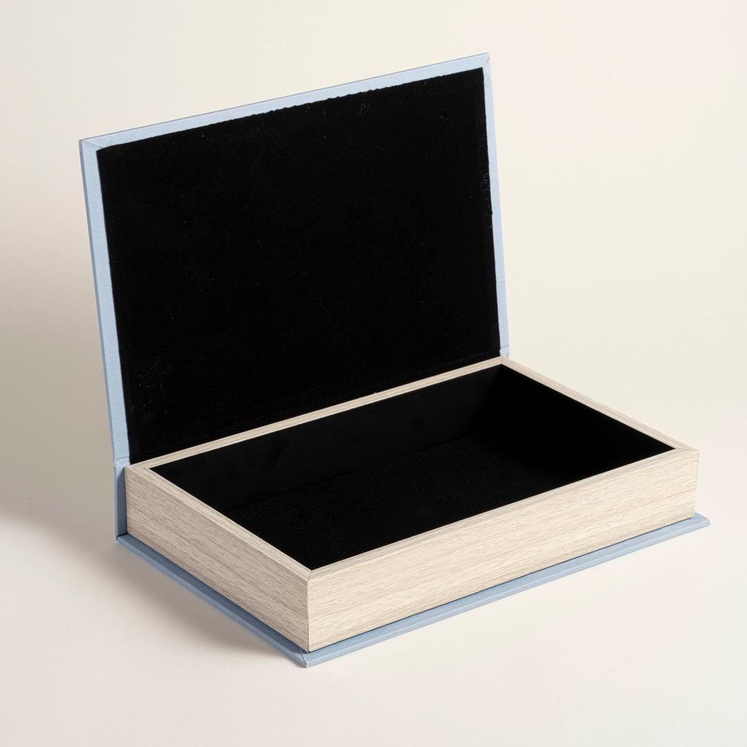 Olbıa Kanvas/polistren/ Kadife Dekoratif Kutu 19x30 Cm Renkli