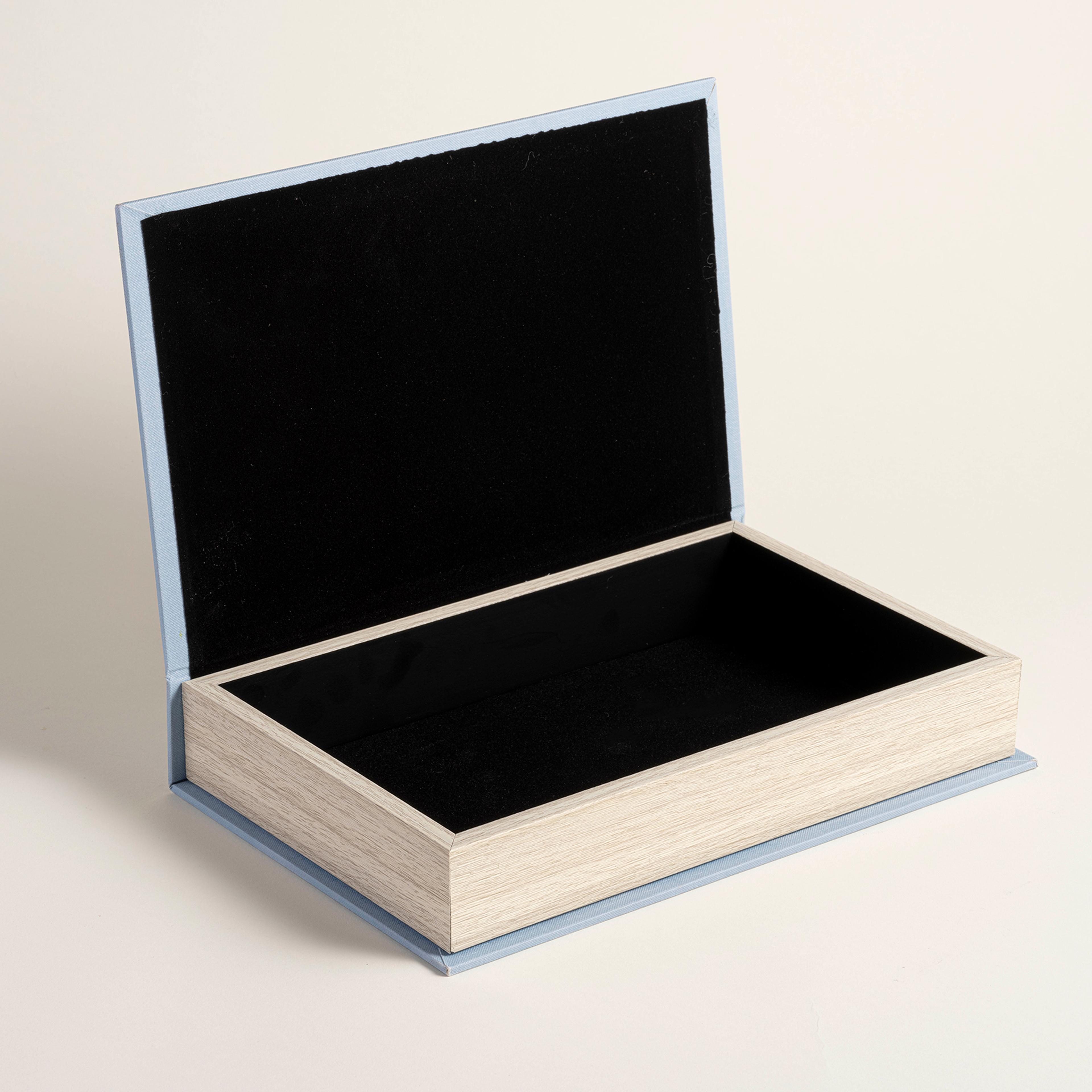 Olbıa Kanvas/polistren/ Kadife Dekoratif Kutu 19x30 Cm Renkli