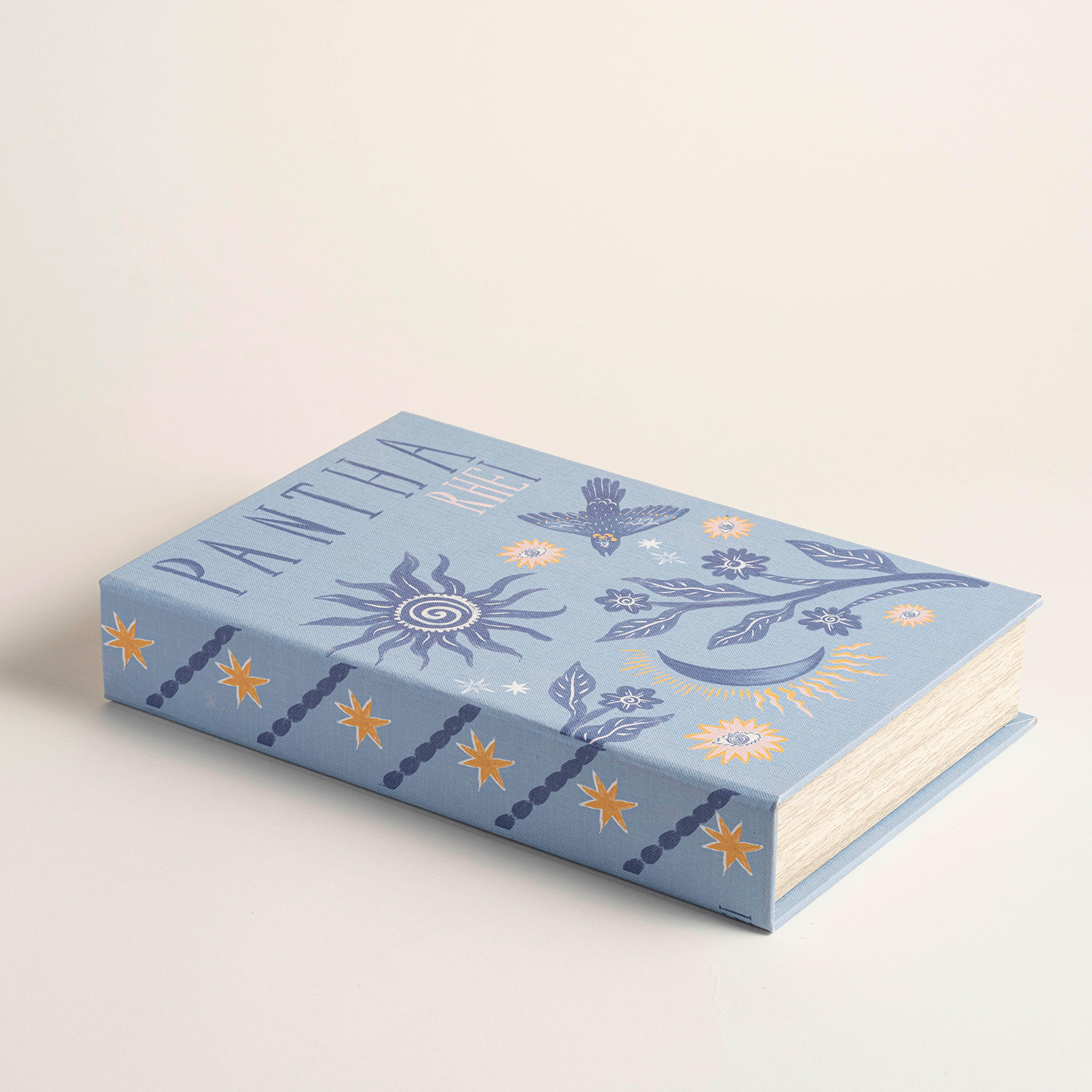 Olbıa Kanvas/polistren/ Kadife Dekoratif Kutu 19x30 Cm Renkli