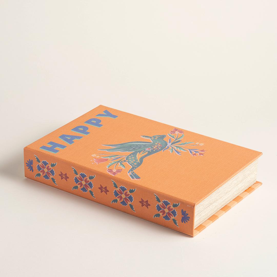 Olbıa Kanvas/polistren/ Kadife Dekoratif Kutu 19x30 Cm Renkli