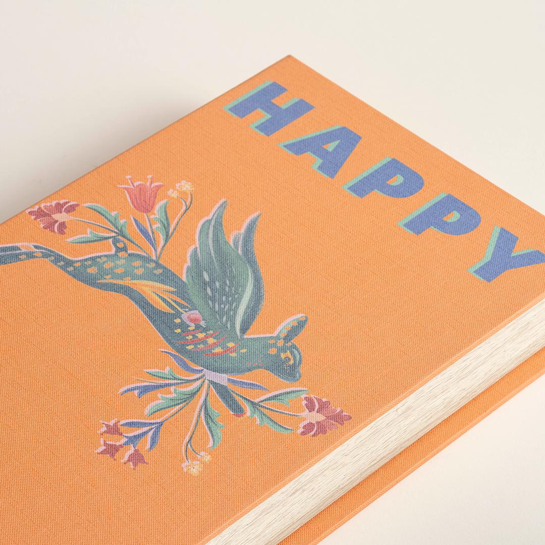 Olbıa Kanvas/polistren/ Kadife Dekoratif Kutu 19x30 Cm Renkli