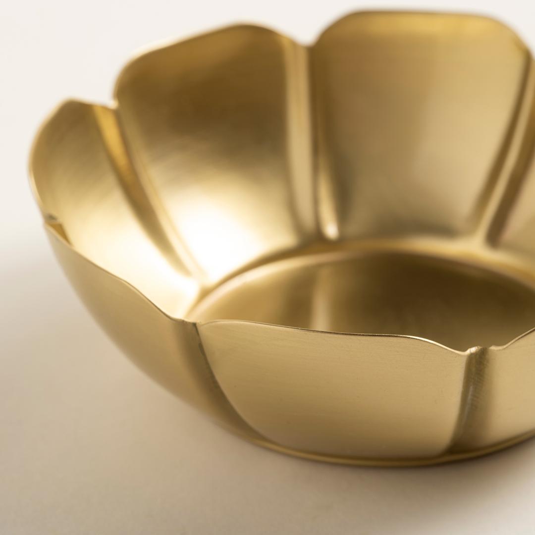 Emirgan Pirinç Kase 11.5 Cm Gold