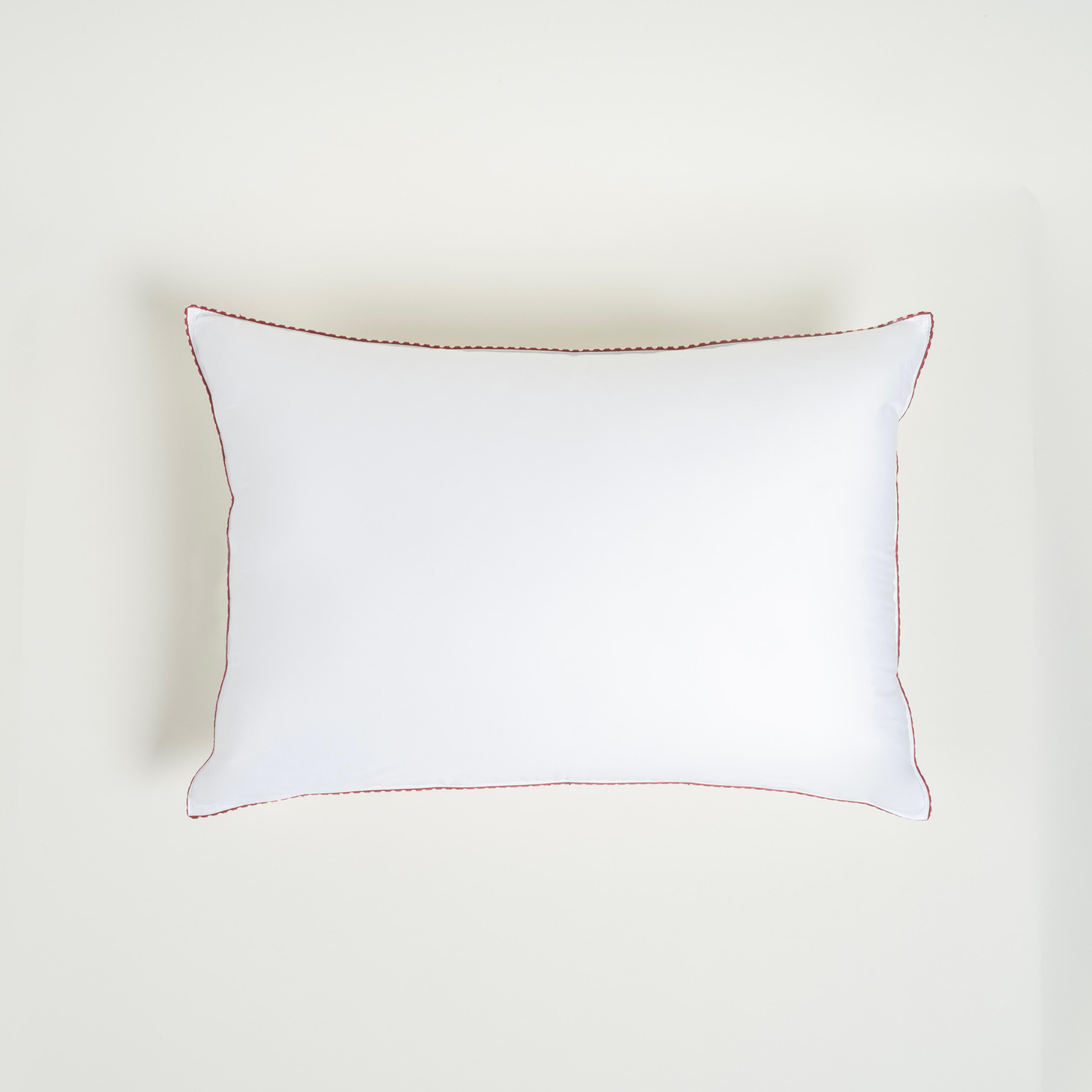 Riva Biyeli Pamuk %100 Nanofıber Yastık 50x70 Cm Beyaz