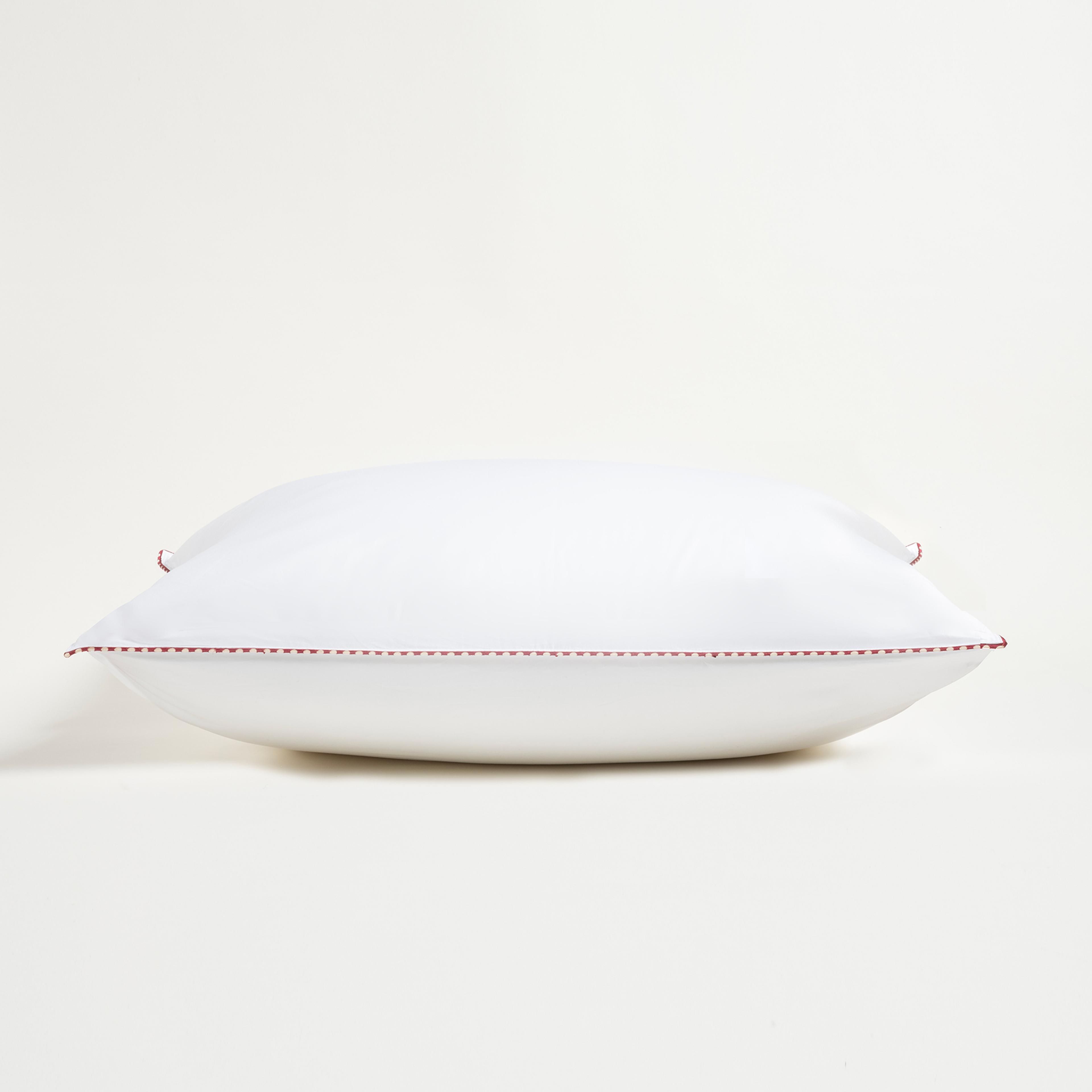 Riva Biyeli Pamuk %100 Nanofıber Yastık 50x70 Cm Beyaz