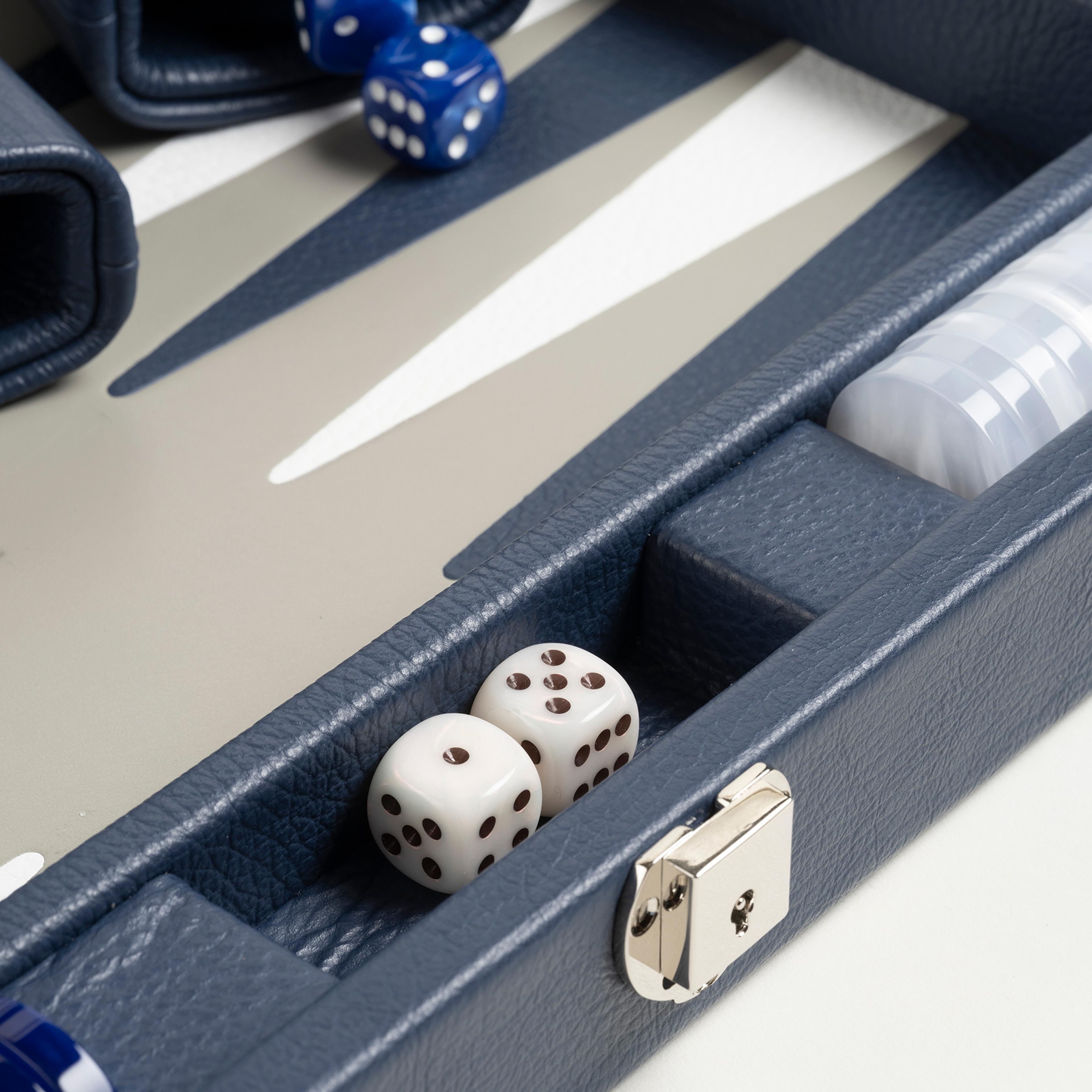 Hector Saxe Cognac Leather Tavla Hediyelik Eşya 50x37 Cm Mavi