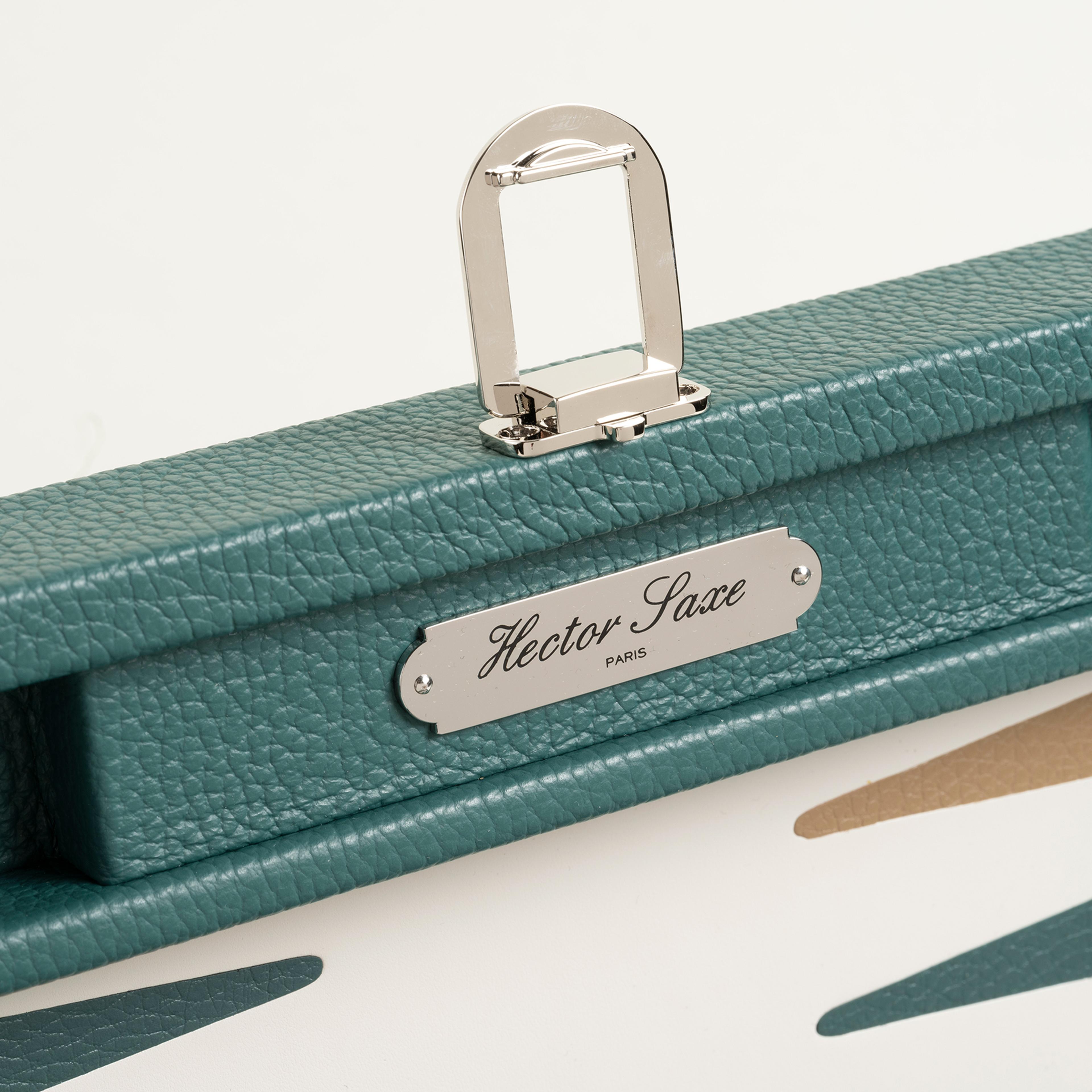 Hector Saxe Cognac Leather Tavla Hediyelik Eşya 50x37 Cm Yeşil