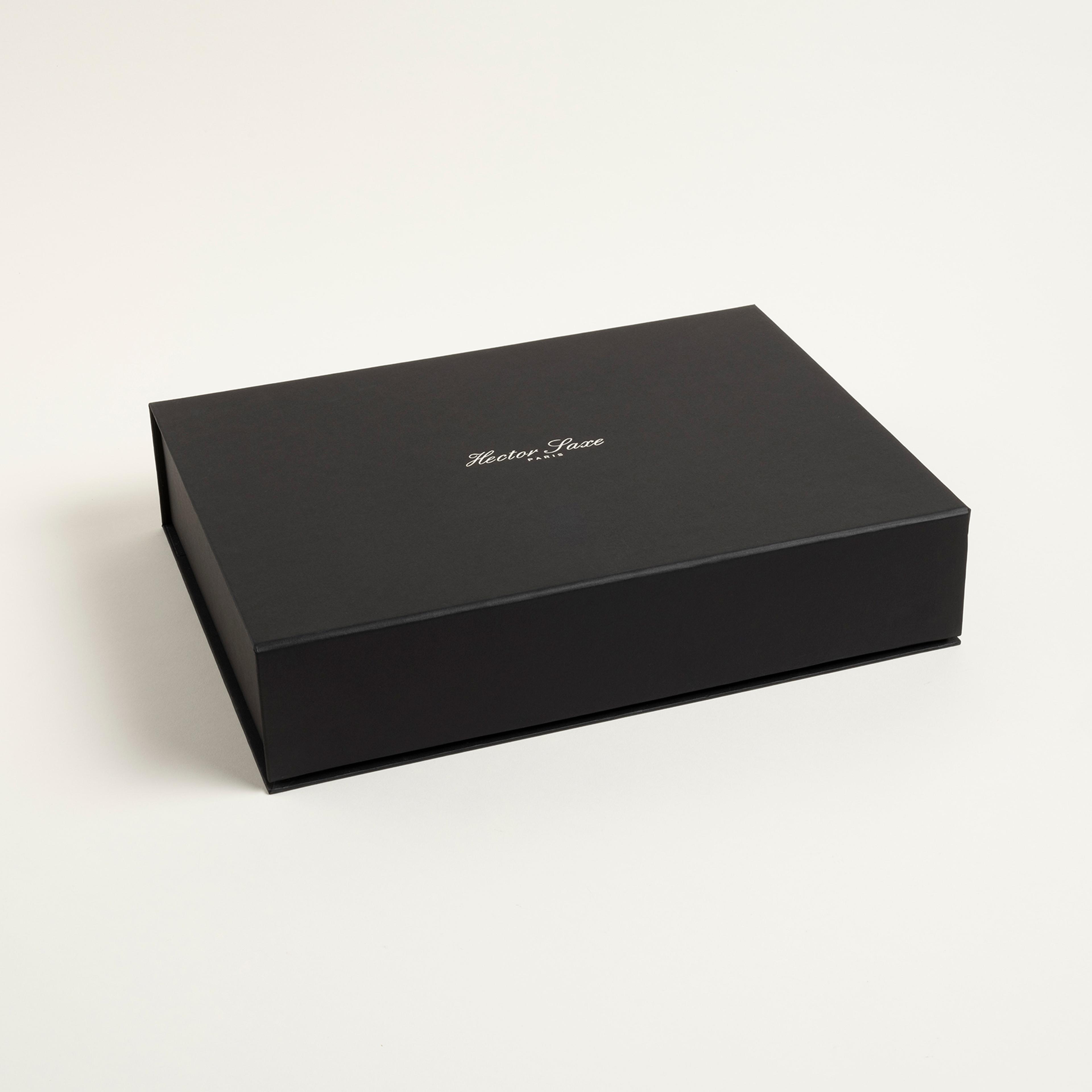 Hector Saxe Cognac Leather Tavla Hediyelik Eşya 50x37 Cm Yeşil