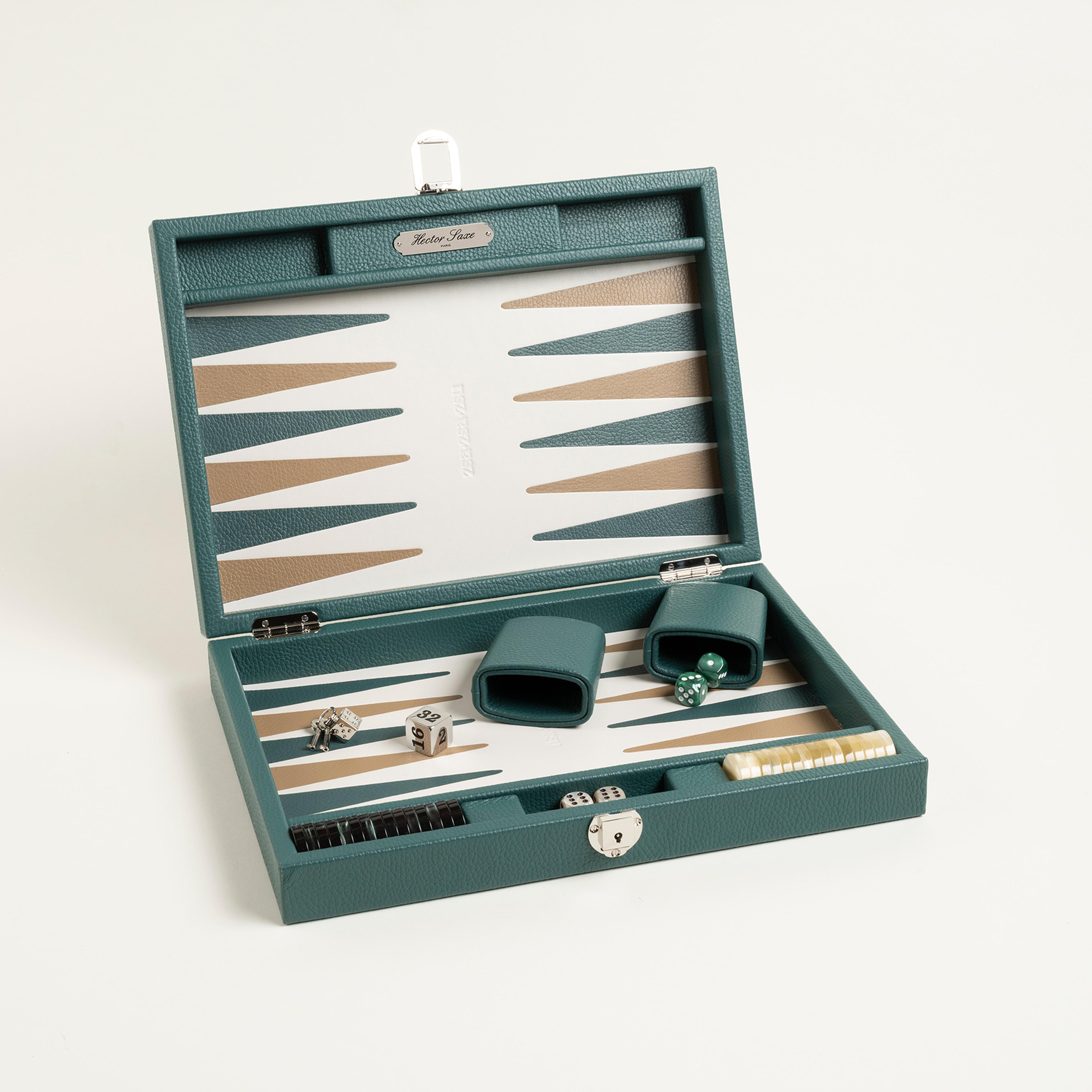 Hector Saxe Cognac Leather Tavla Hediyelik Eşya 50x37 Cm Yeşil