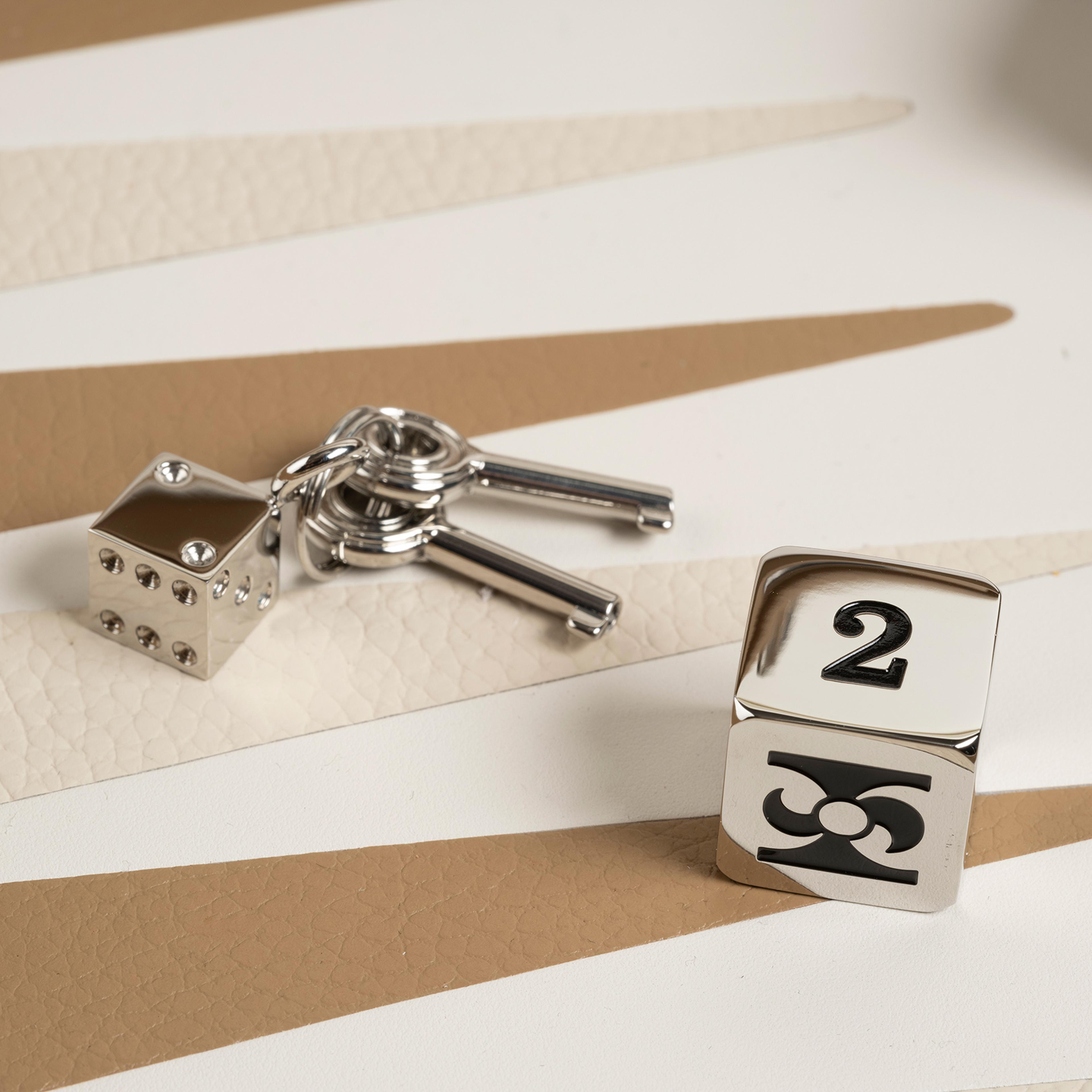 Hector Saxe Cognac Leather Tavla Hediyelik Eşya 50x37 Cm Bej