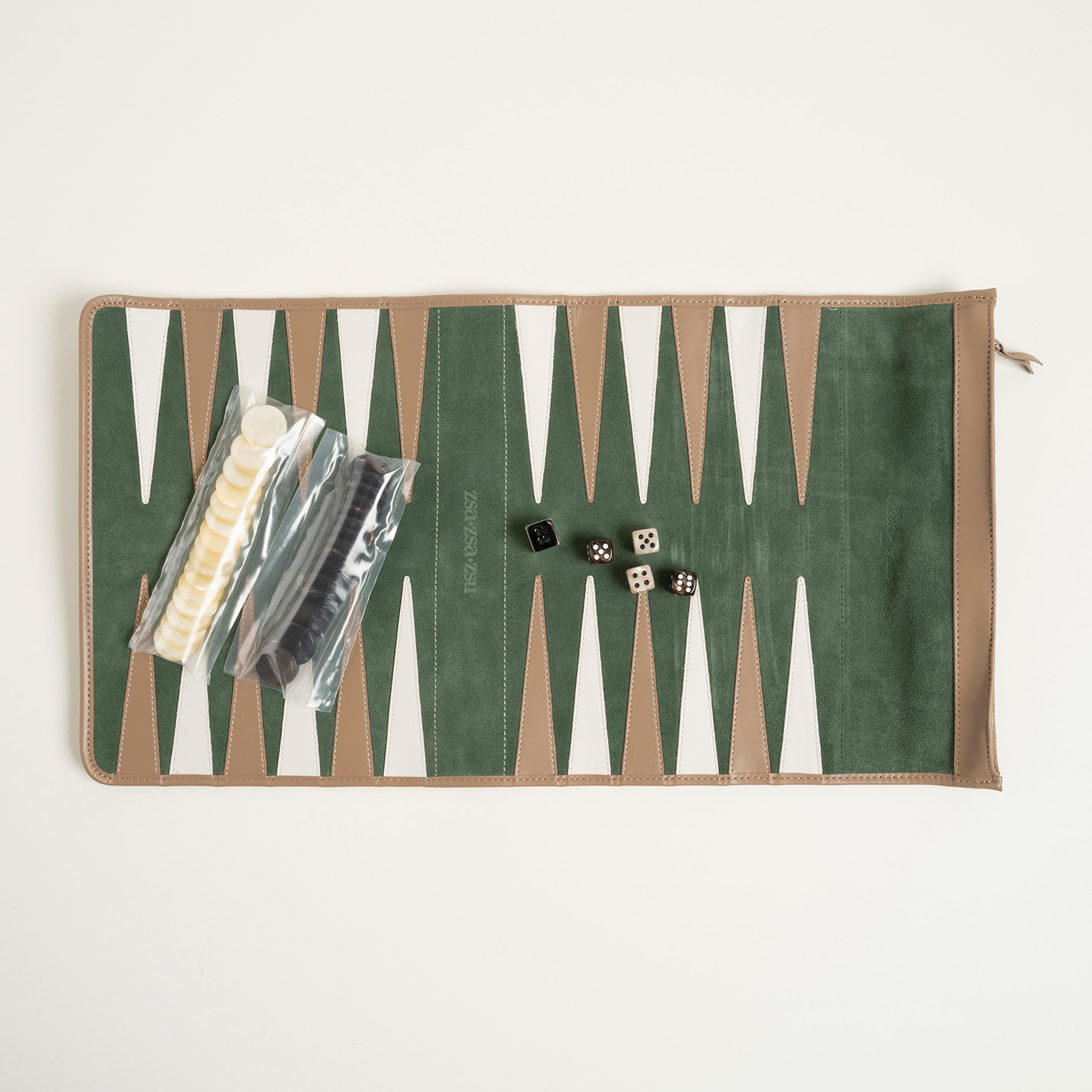 Hector Saxe Cognac Leather Tavla Hediyelik Eşya 44x30 Cm Yeşil