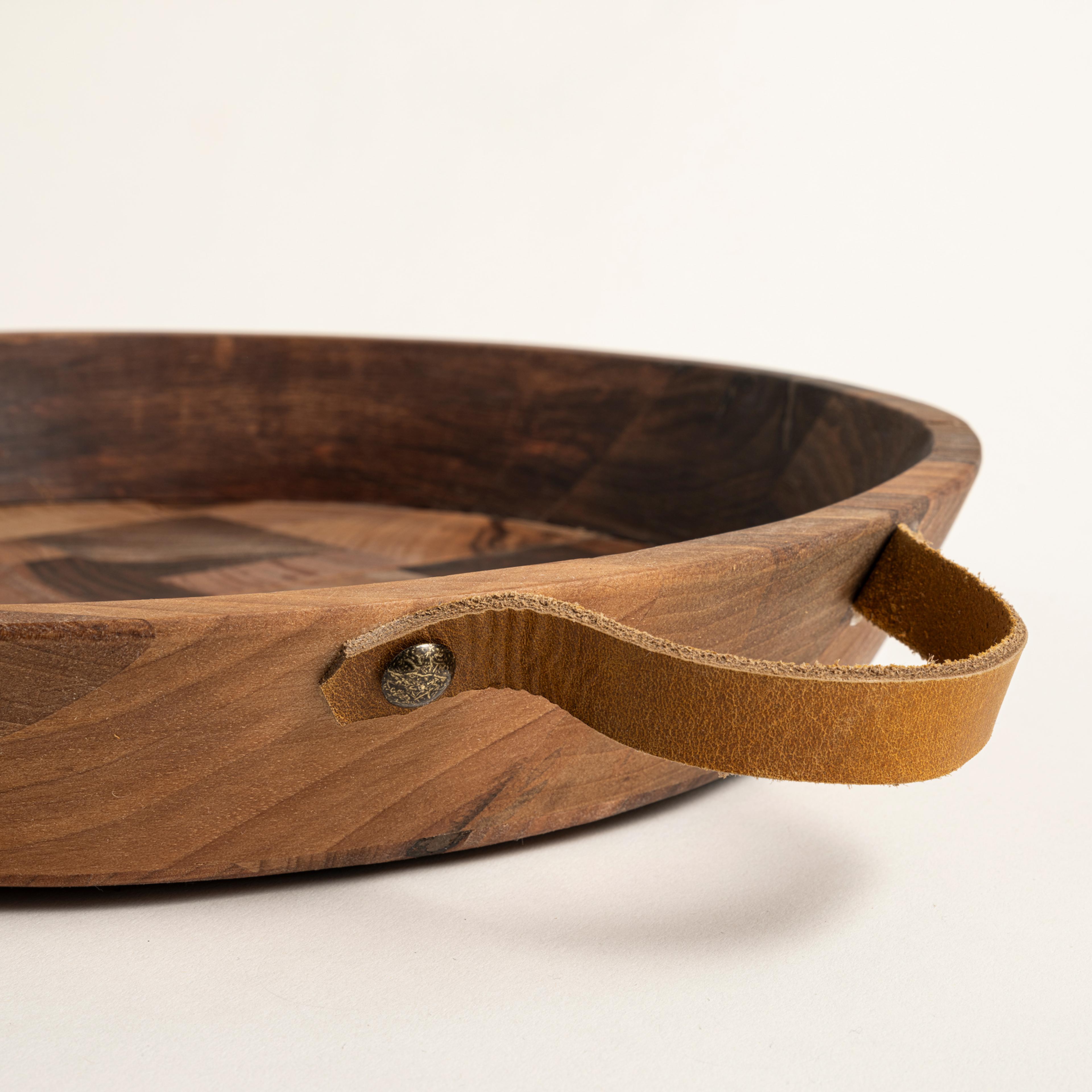 Balgat Ahşap Tepsi 34x34x5 Cm Natural